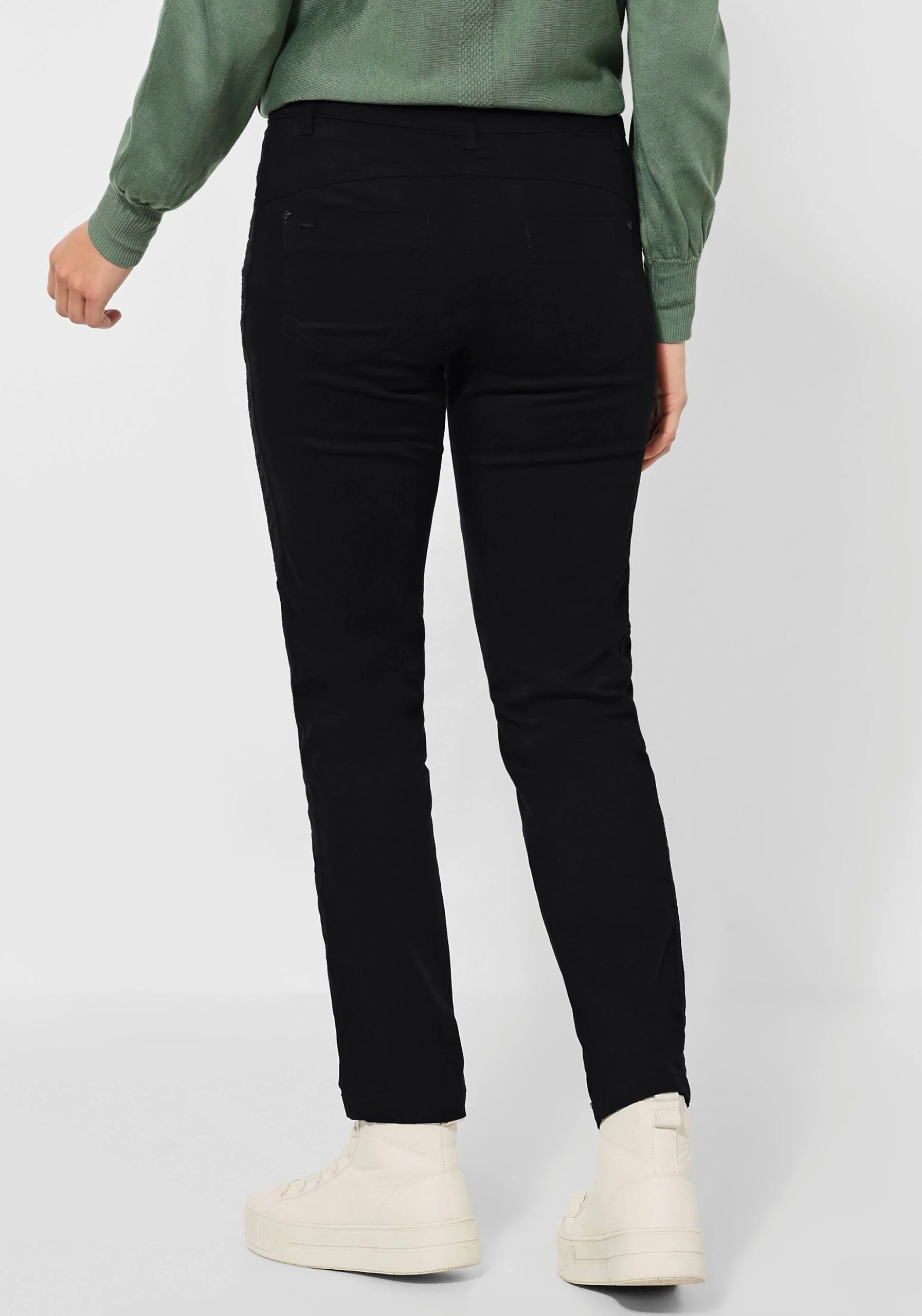 STREET ONE Röhrenhose Style Yulius In Satin Optik – Bild 2