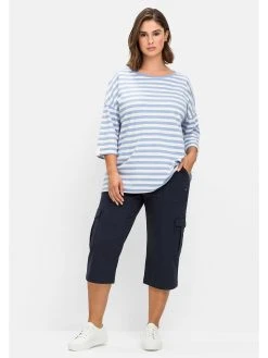 Sheego 3/4-Hose »Cargohose« Mit Cargotaschen