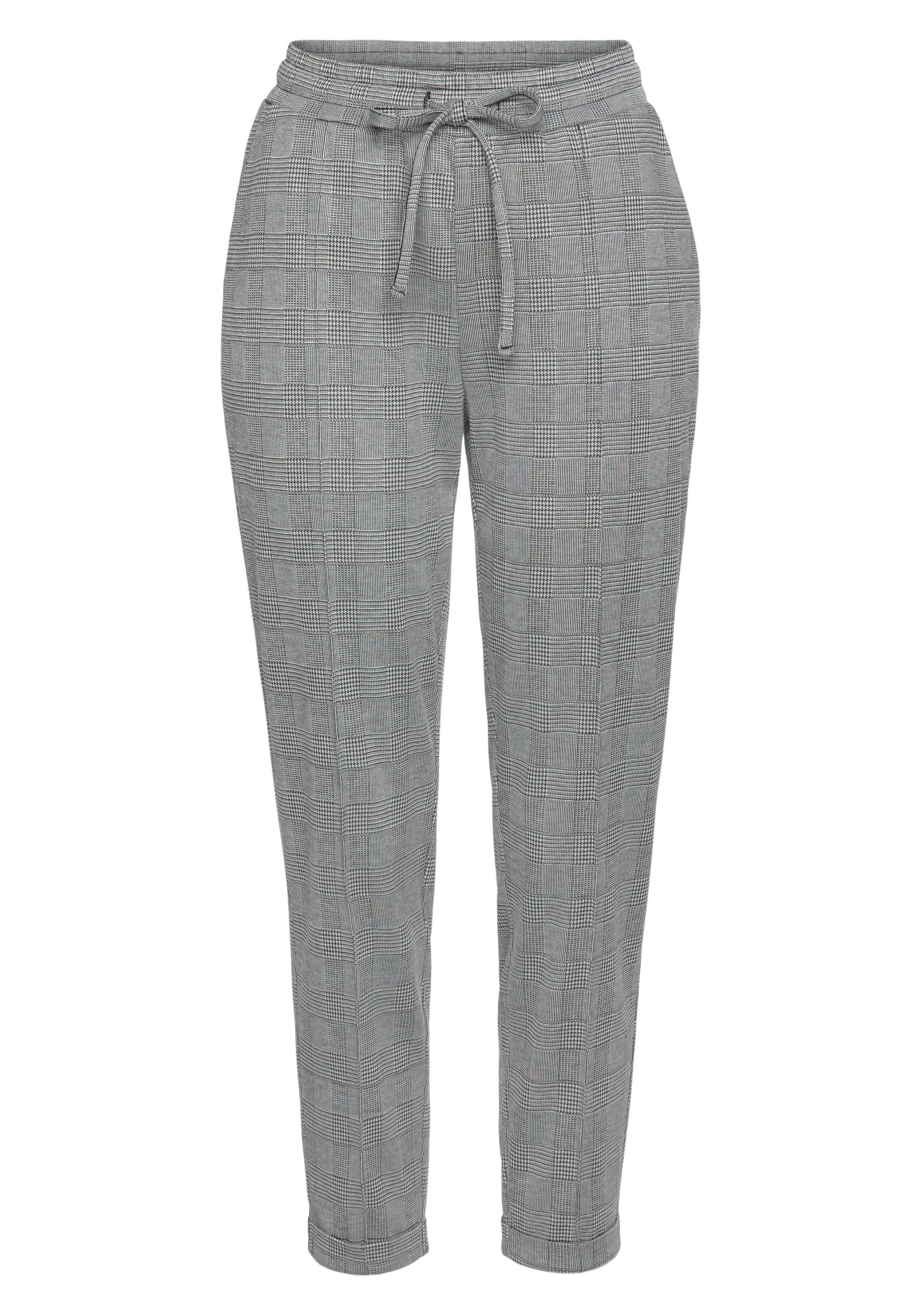 Vivance Jogger Pants Mit Karomuster – Bild 2