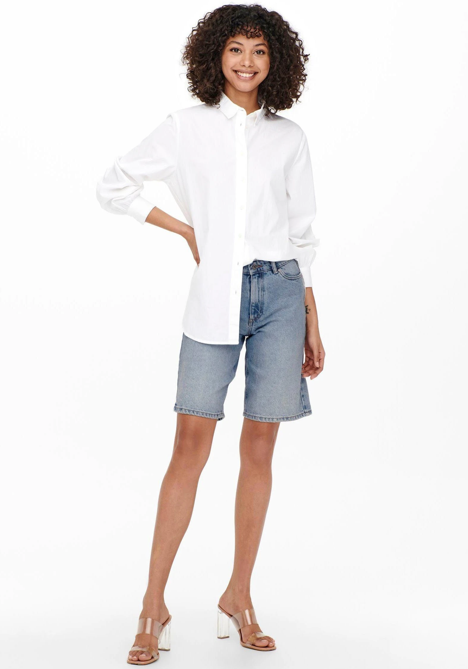 ONLY Shorts ONLSONNY HW WIDE DNM – Bild 5