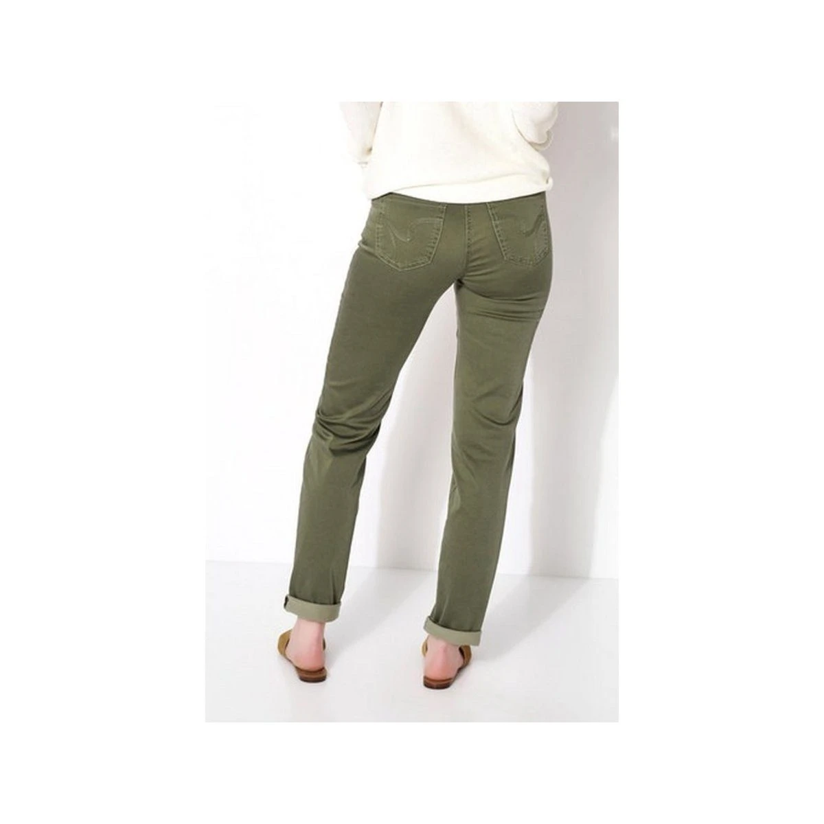 TONI Stoffhose Kahki Regular (1-tlg) – Bild 3