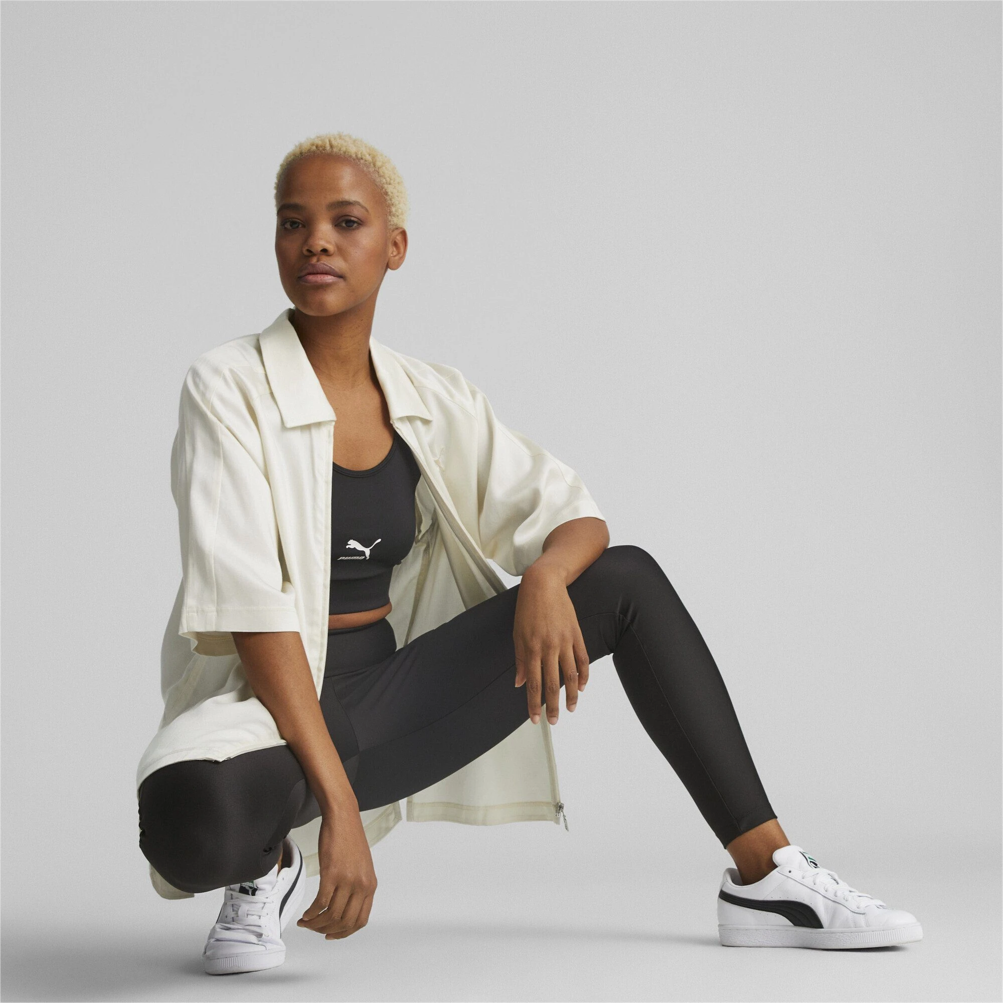 PUMA Leggings Hochgeschnittene T7 Leggings Für Frauen – Bild 4