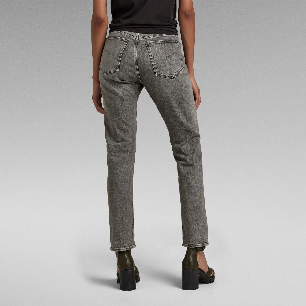 G-Star RAW 5-Pocket-Hose »Virjinya Slim Faded Carbon« (1-tlg) – Bild 2