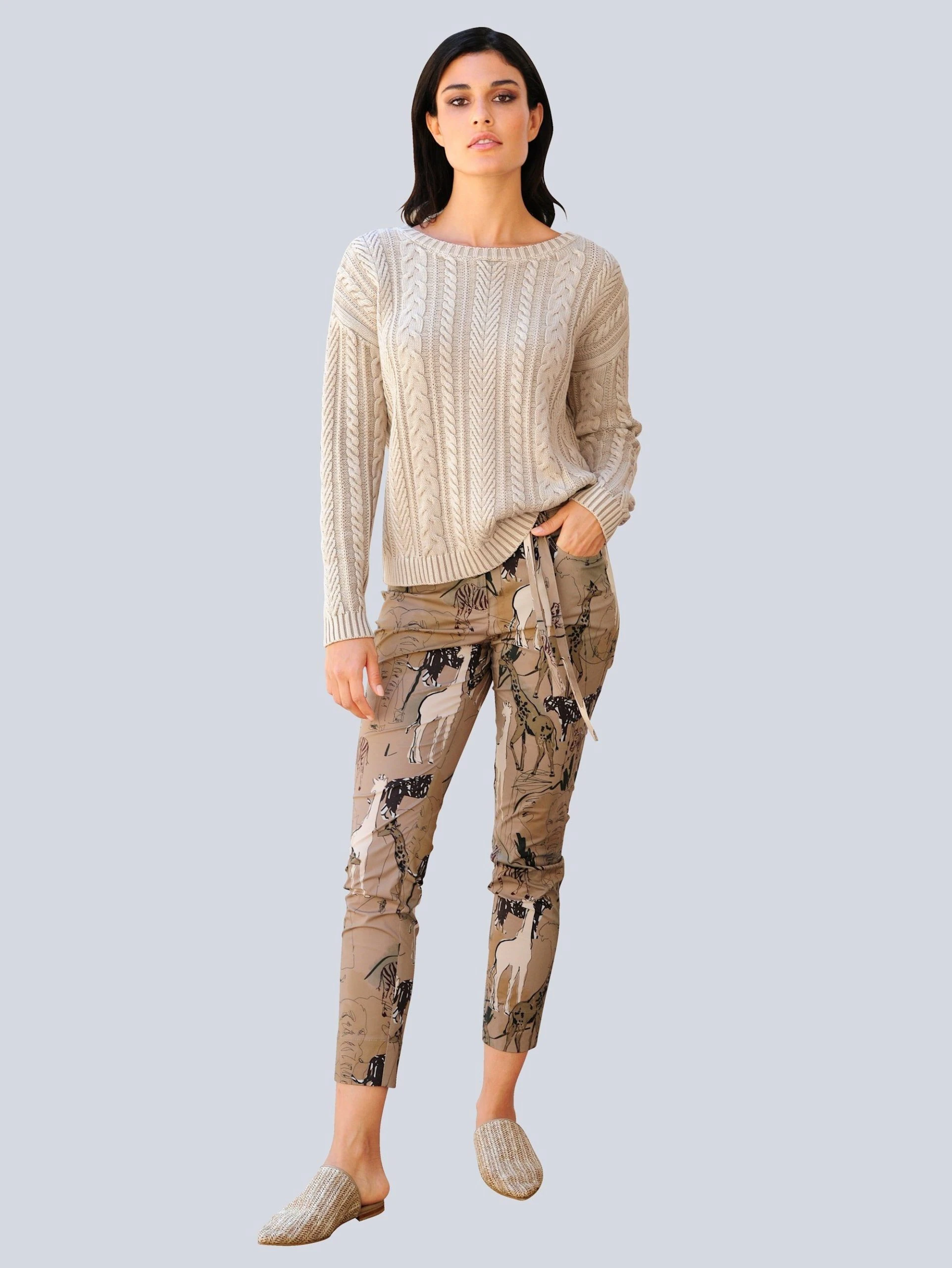 Alba Moda Stoffhose »Druckhose« – Bild 2