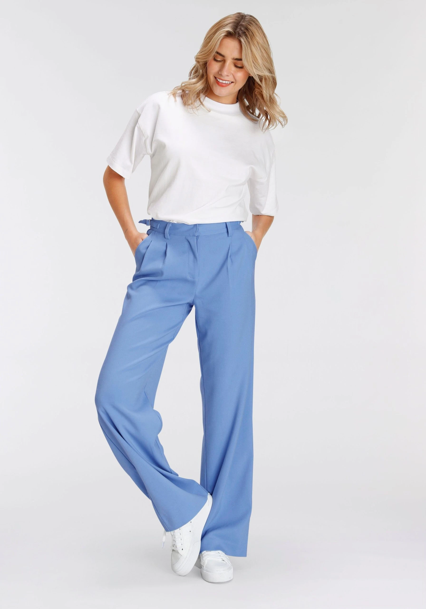 AJC Bundfaltenhose In Modisch Weiter Passform – Bild 5