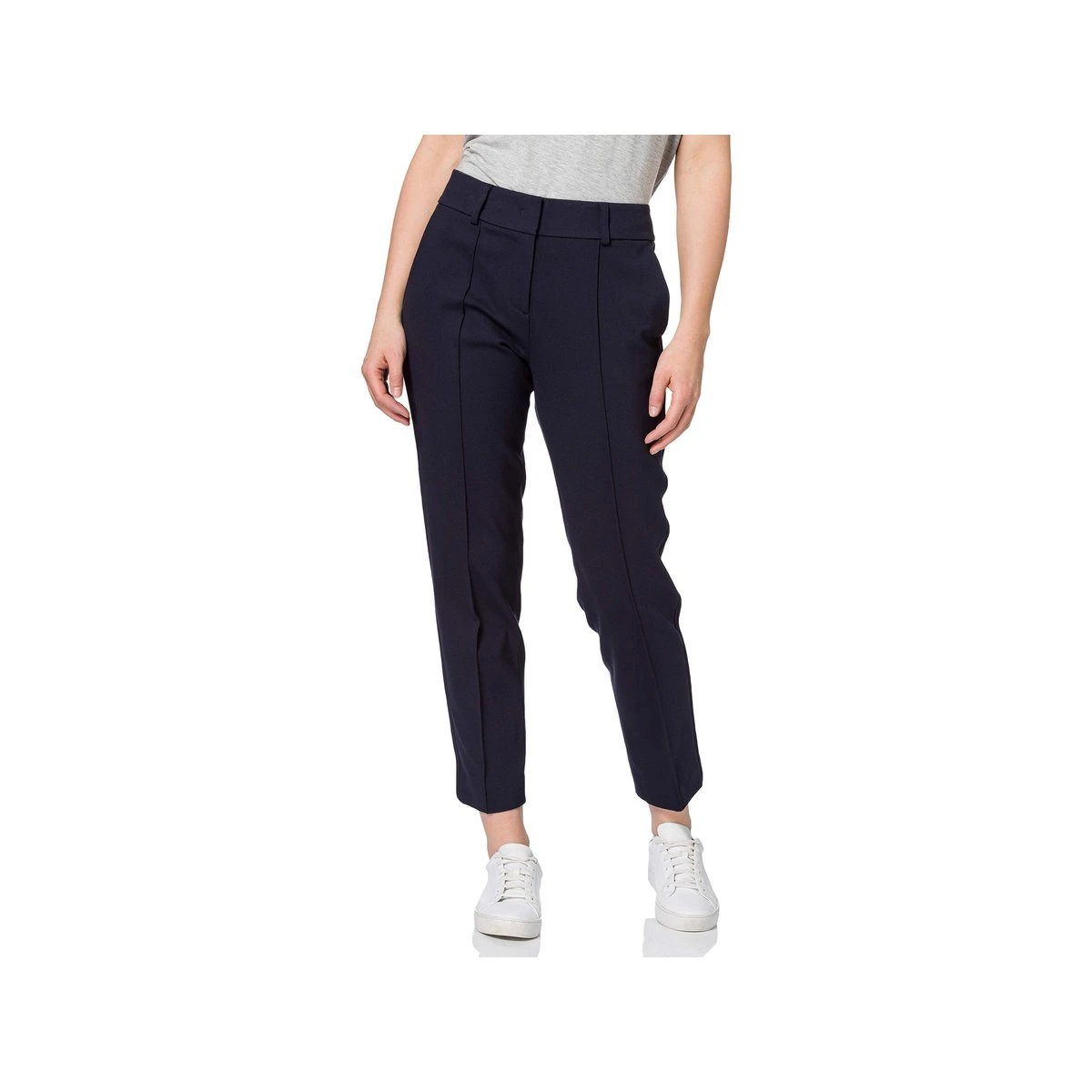 S.Oliver Stoffhose »marineblau Regular« (1-tlg)