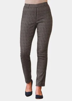 GOLDNER Stoffhose »Hahnentritthose Louisa« Ohne