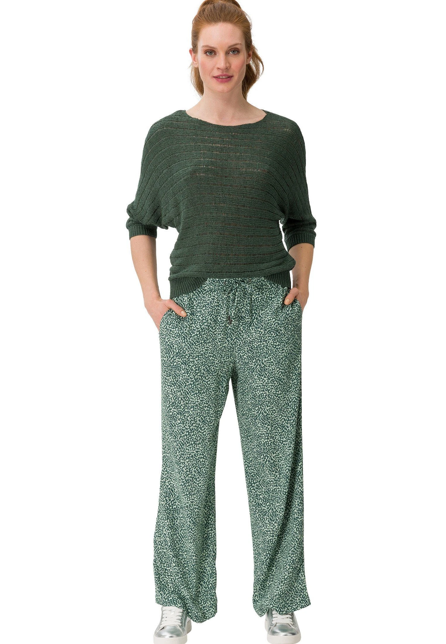 Zero Stoffhose Mit Bindedetail 30 Inch (1-tlg) – Bild 3