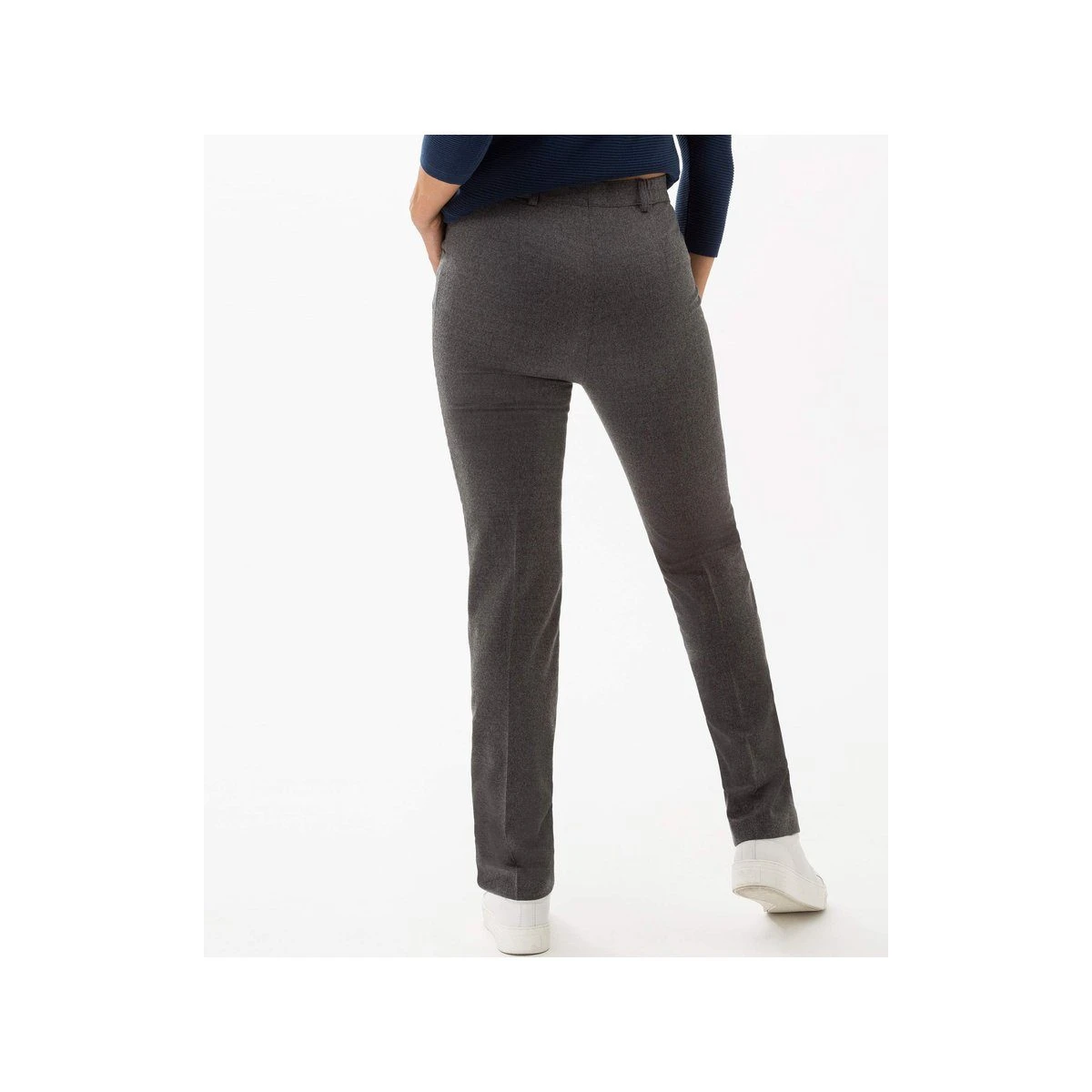 Brax Stoffhose »grau Regular« (1-tlg) – Bild 3