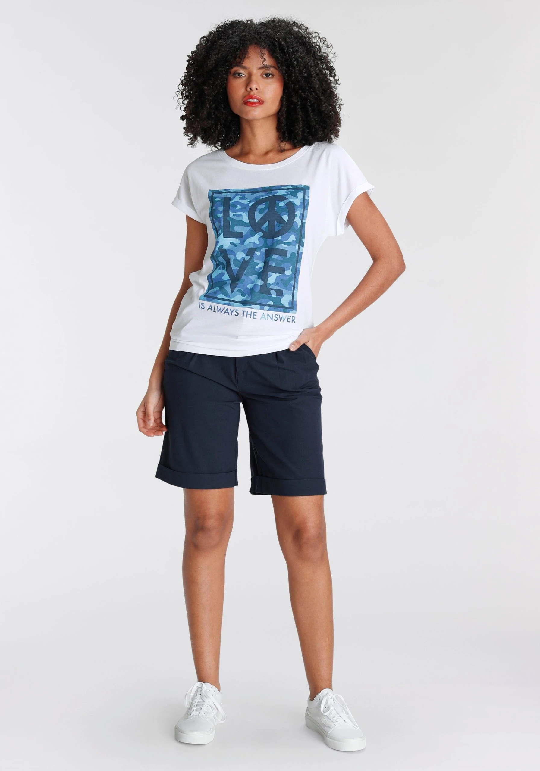 AJC Boyfriend-Hose In Modischer Shorts Variante – Bild 5