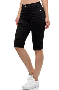MiSS RJ Jeansshorts (1-tlg) 3340 In Schwarz