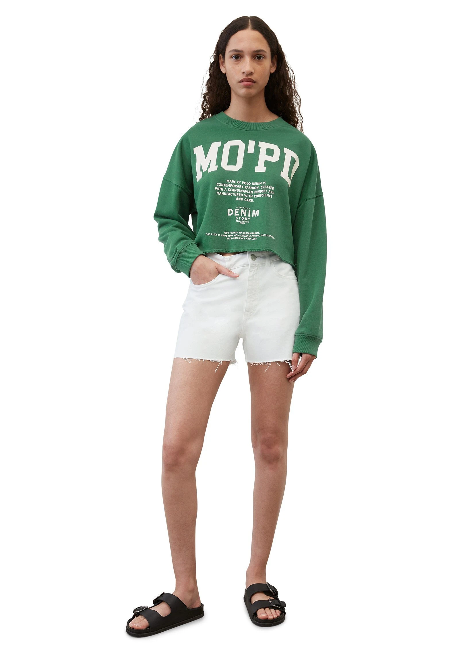 Marc O'Polo DENIM Shorts Aus Organic Cotton – Bild 5