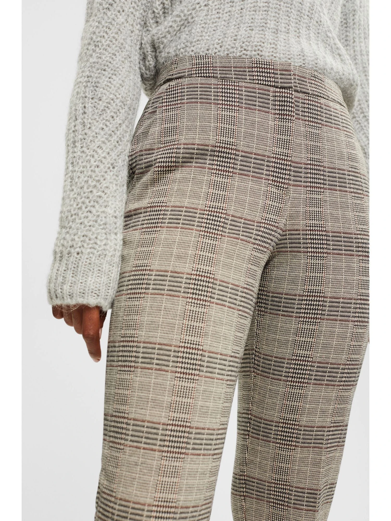 Esprit Collection Stoffhose »GLENCHECK Mix & Match Tapered Pants« – Bild 4