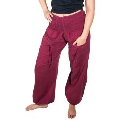 KUNST UND MAGIE Haremshose Kunst Und Magie Damen Pumphose Yoga Pilates Und Wellness Boho