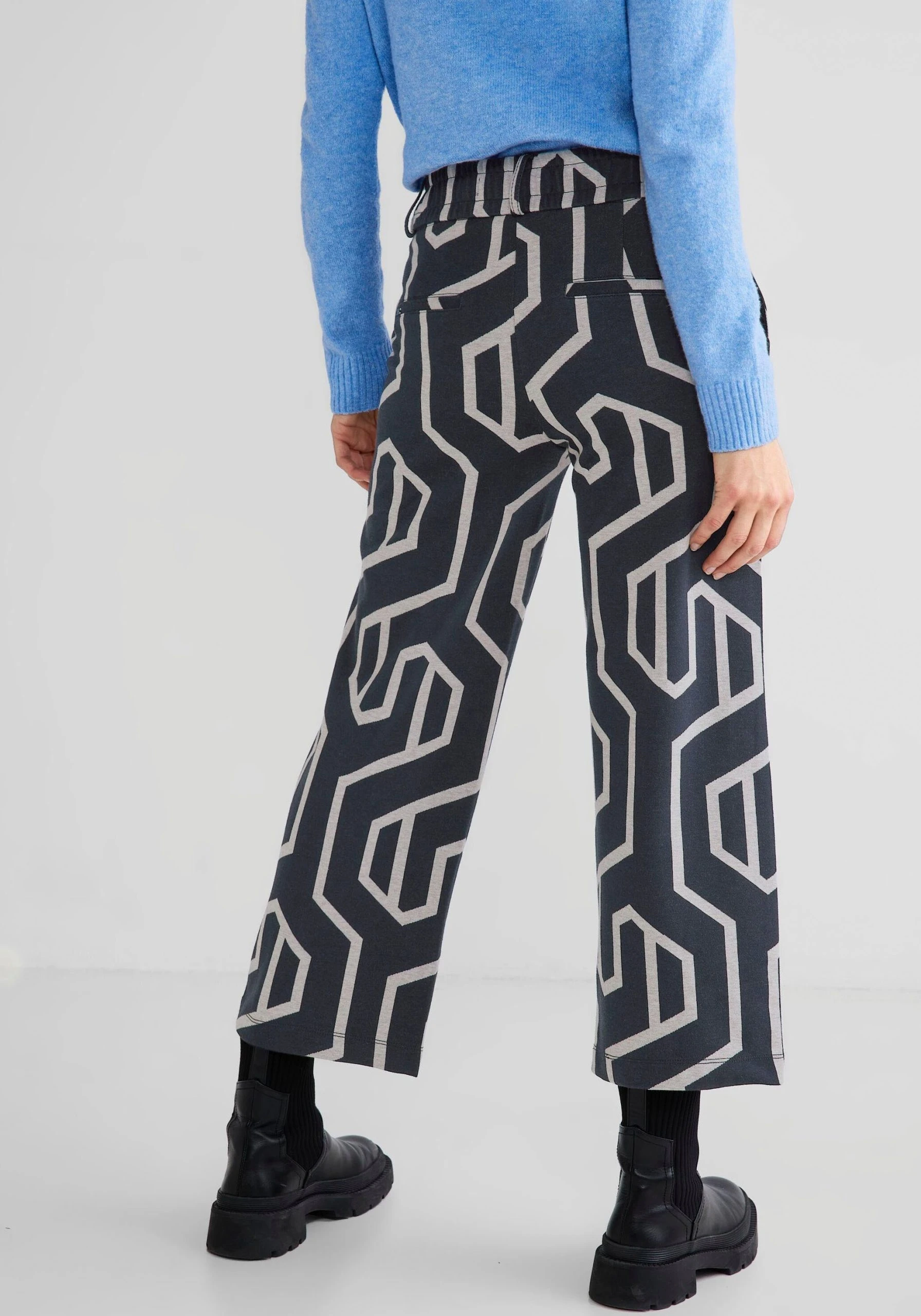 STREET ONE Stoffhose »Style Emee« Im Allover Print – Bild 2