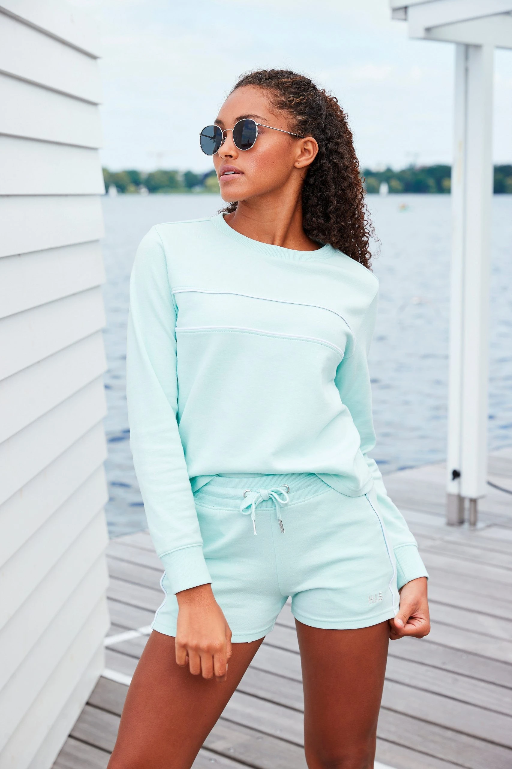 H.I.S Shorts Mit Piping An Der Seite – Bild 3