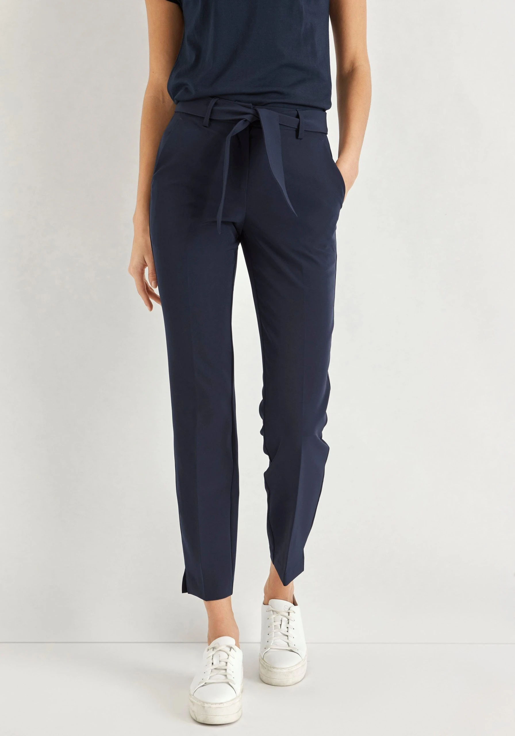 HECHTER PARIS Anzughose (Set, 2-tlg., Mit Bindegürtel) Mit Bindegürtel - NEUE KOLLEKTION – Bild 2