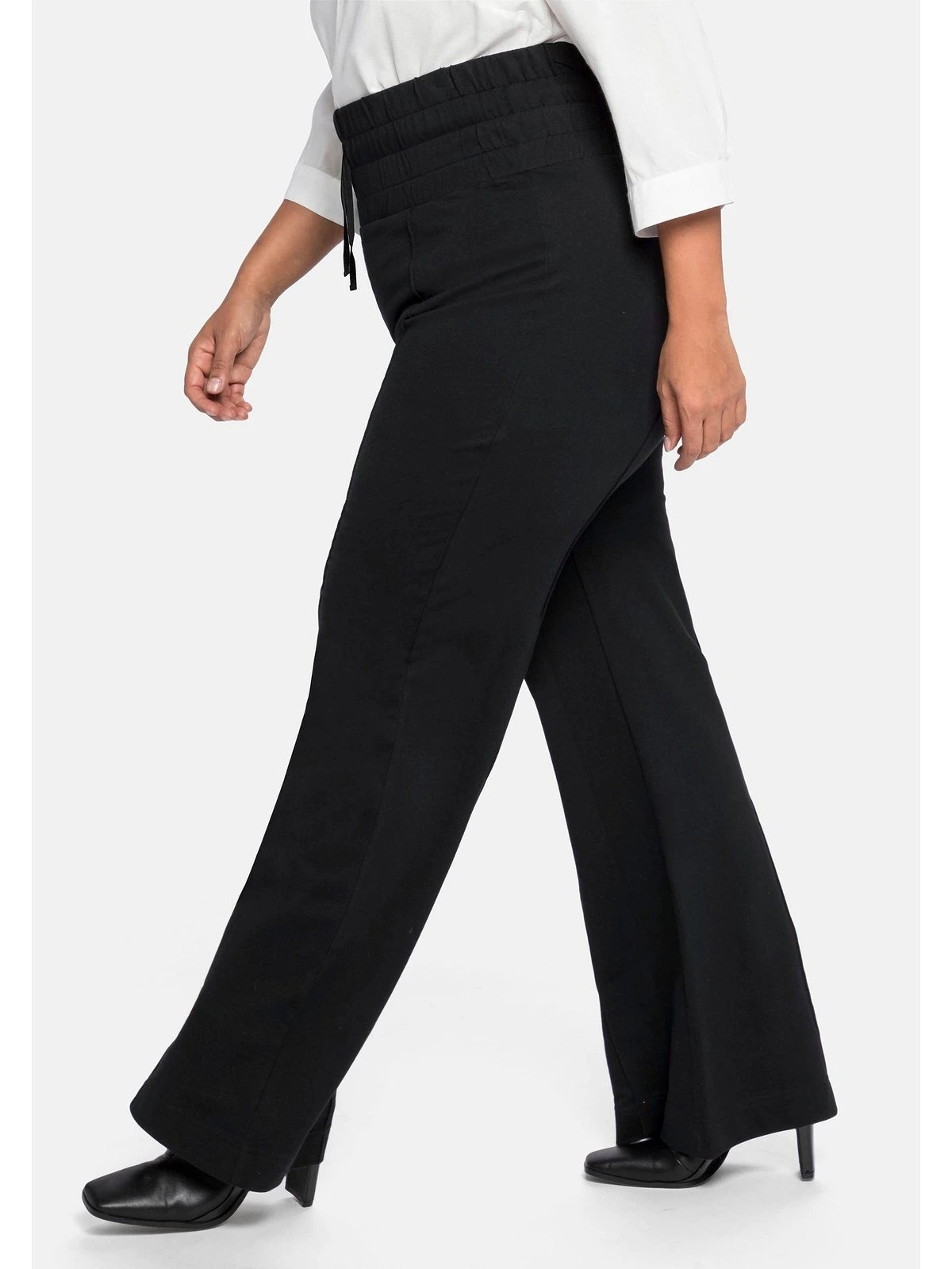 Sheego Schlupfhose »Joggpants« Aus Weicher Sweatware, Mit Hohem Bund – Bild 6