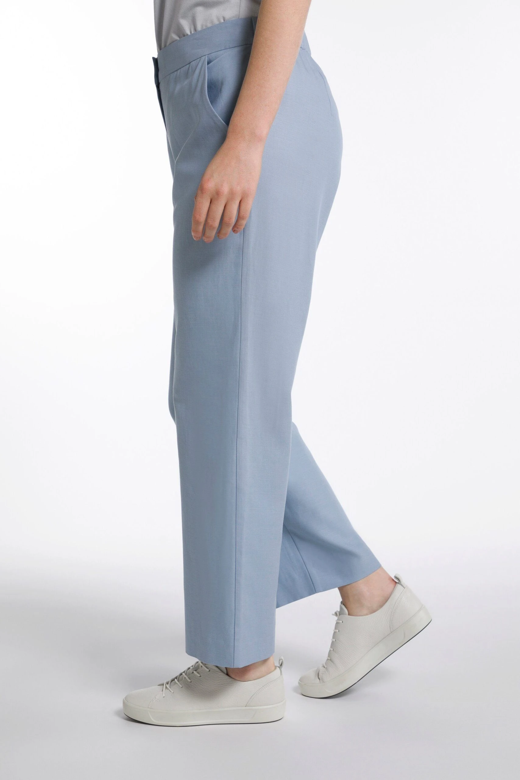 Ulla Popken Funktionshose »7/8-Marlenehose Weites Gerades Bein Komfortbund« – Bild 3
