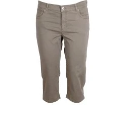 ANGELS Bermudas Angels Damen Anacapri Jeans - Olive (1-tlg)