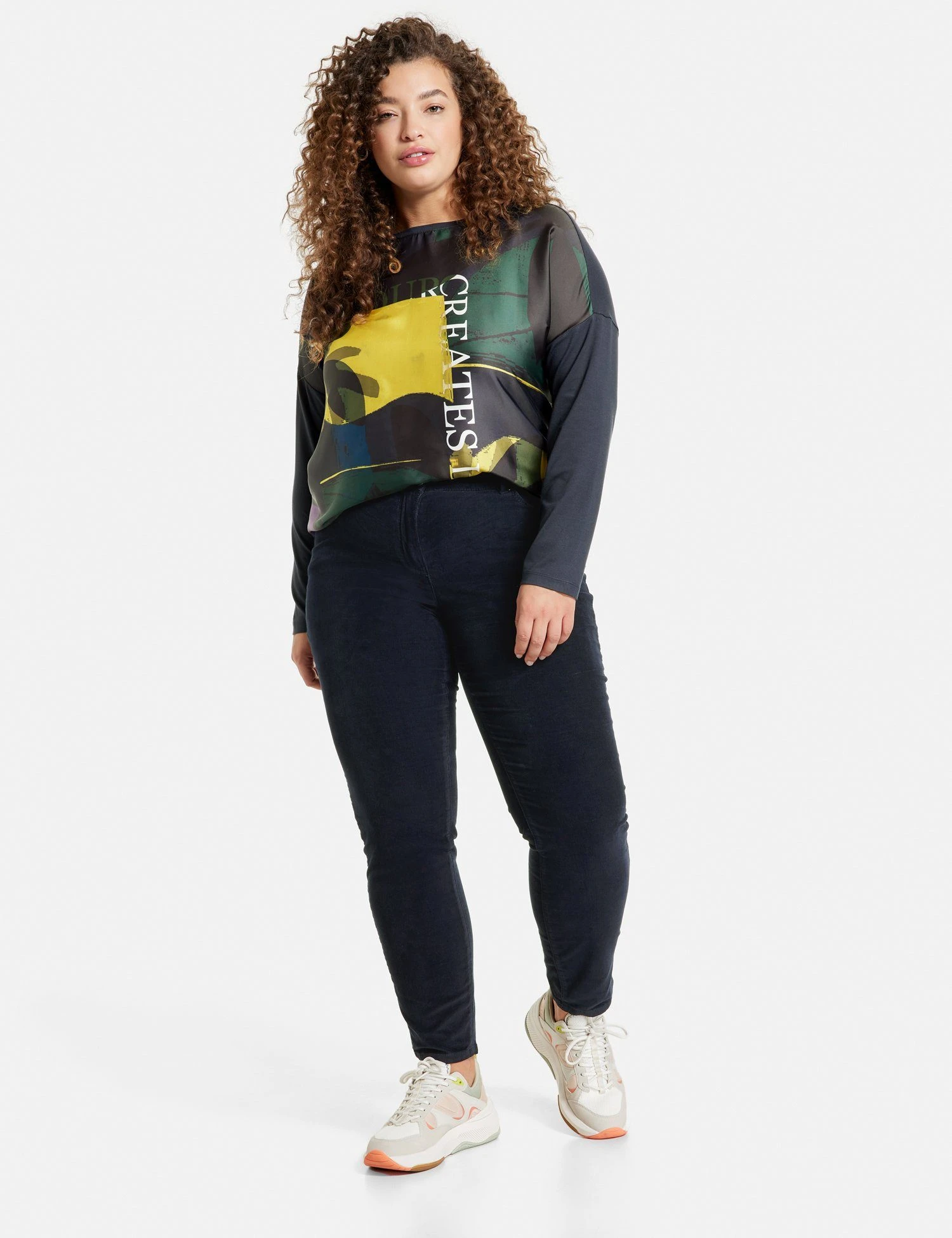 Samoon Stoffhose »7/8 Hose Aus Feincord Betty« – Bild 5