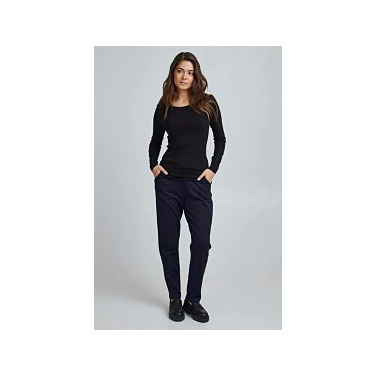 Fransa Stoffhose Uni Regular (1-tlg) – Bild 3