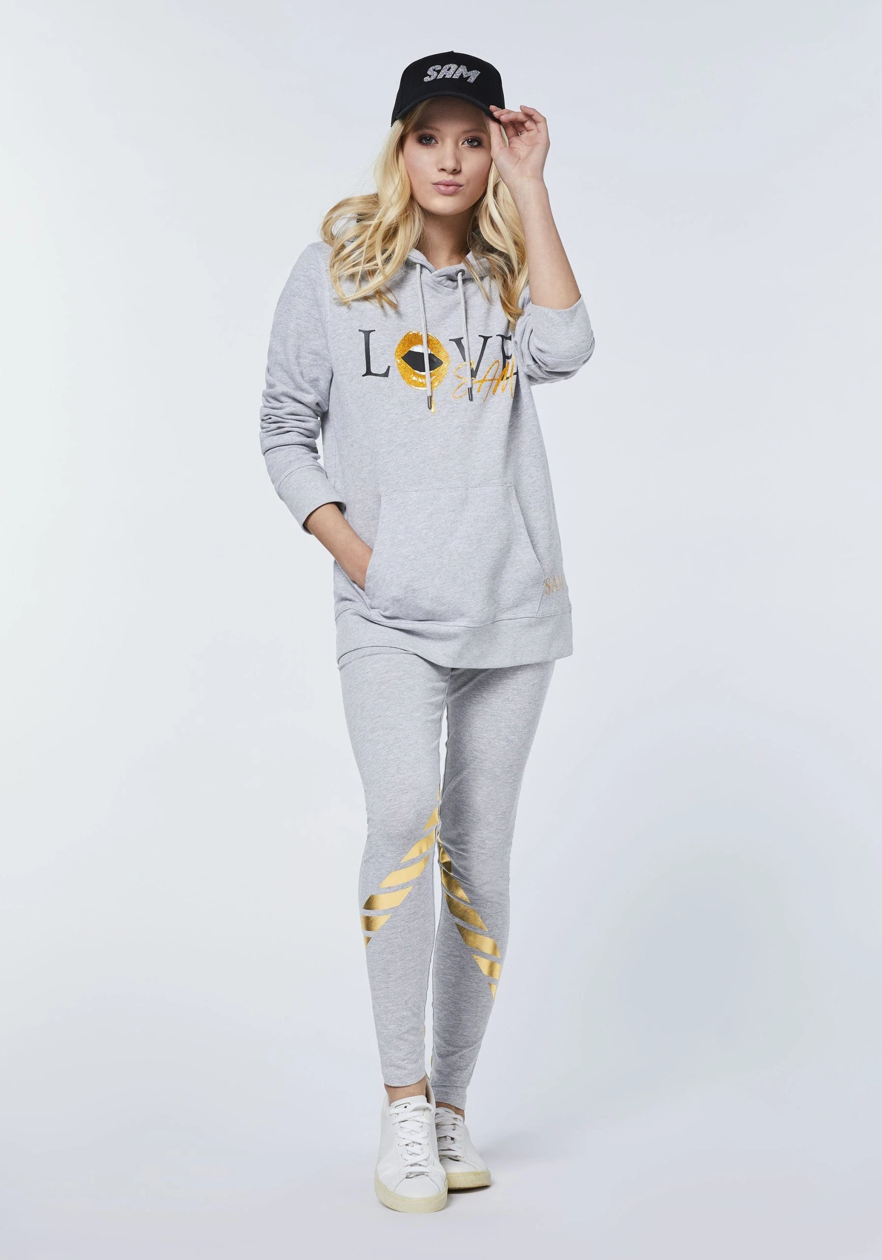 Uncle Sam Leggings Aus Stretchiger Baumwollmischung – Bild 6