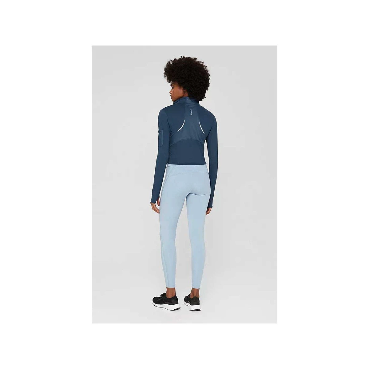 Esprit Leggings Blau Regular (1-tlg) – Bild 3