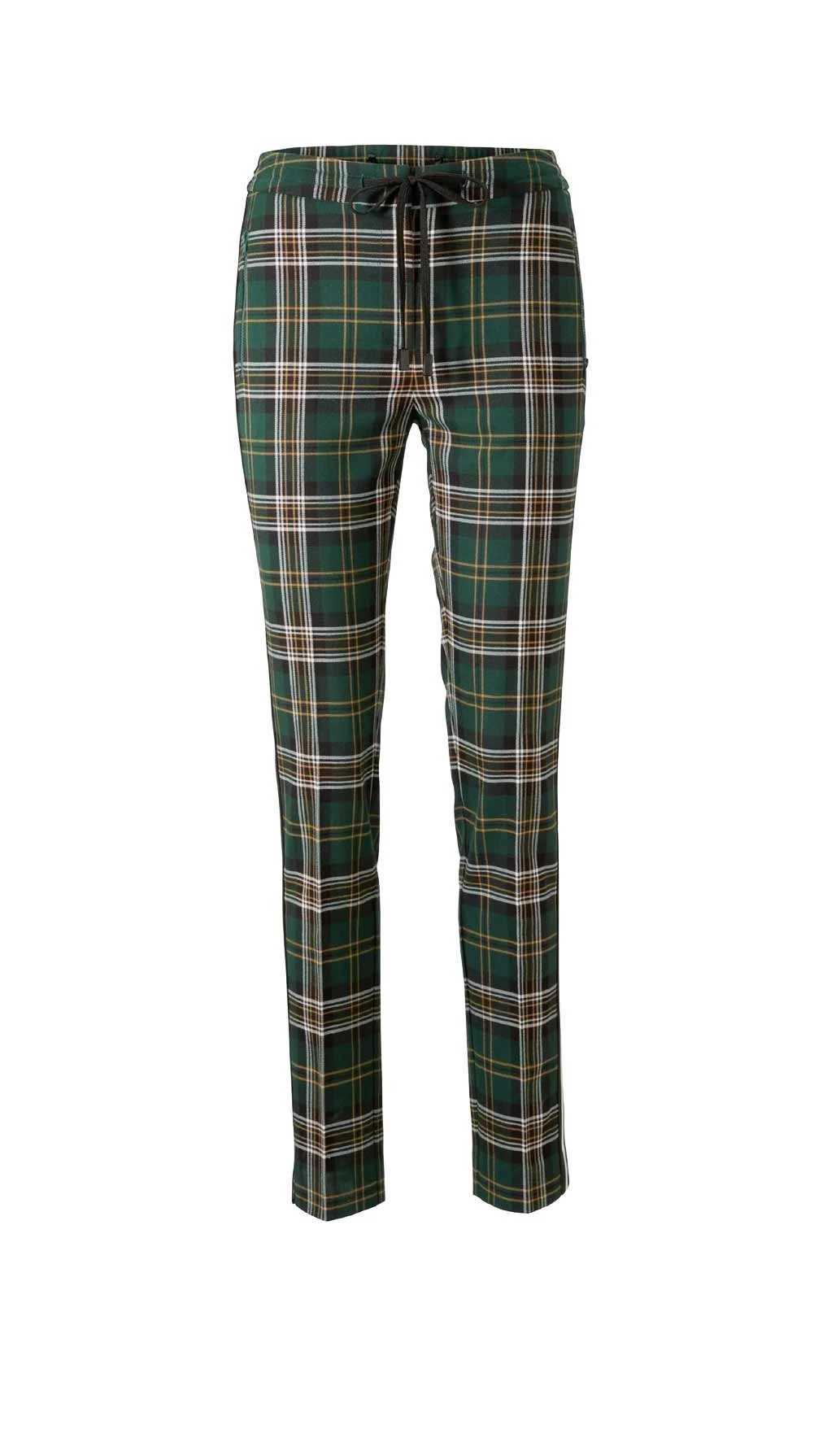 Rick By Rick Cardona Stretch-Hose RICK CARDONA Damen Designer-Stretchhose, Grün-bunt – Bild 2