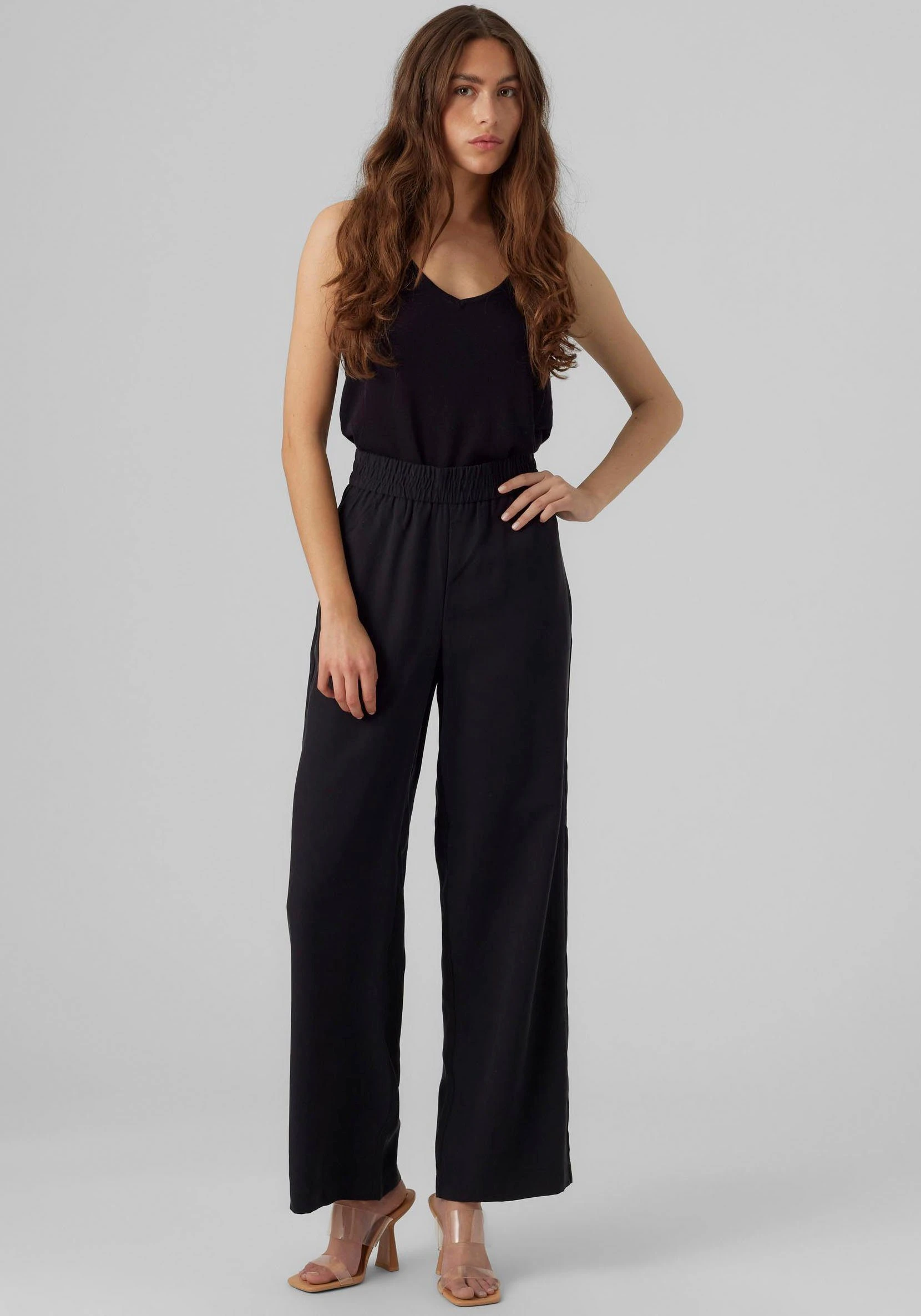 Vero Moda Schlupfhose VMCARMEN HW WIDE PULL-ON PANT NOOS – Bild 3
