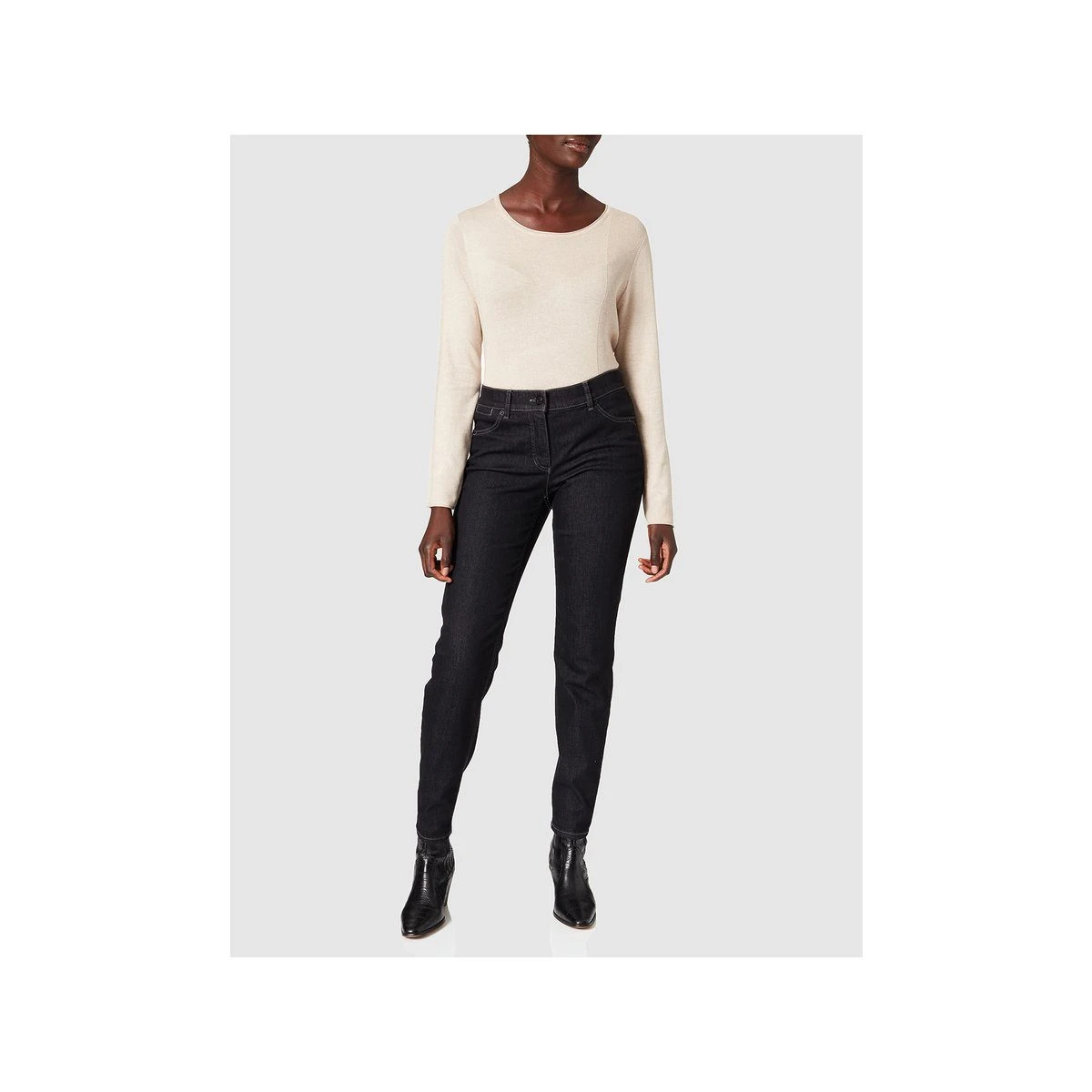 GERRY WEBER Stoffhose »schwarz Regular« (1-tlg) – Bild 3