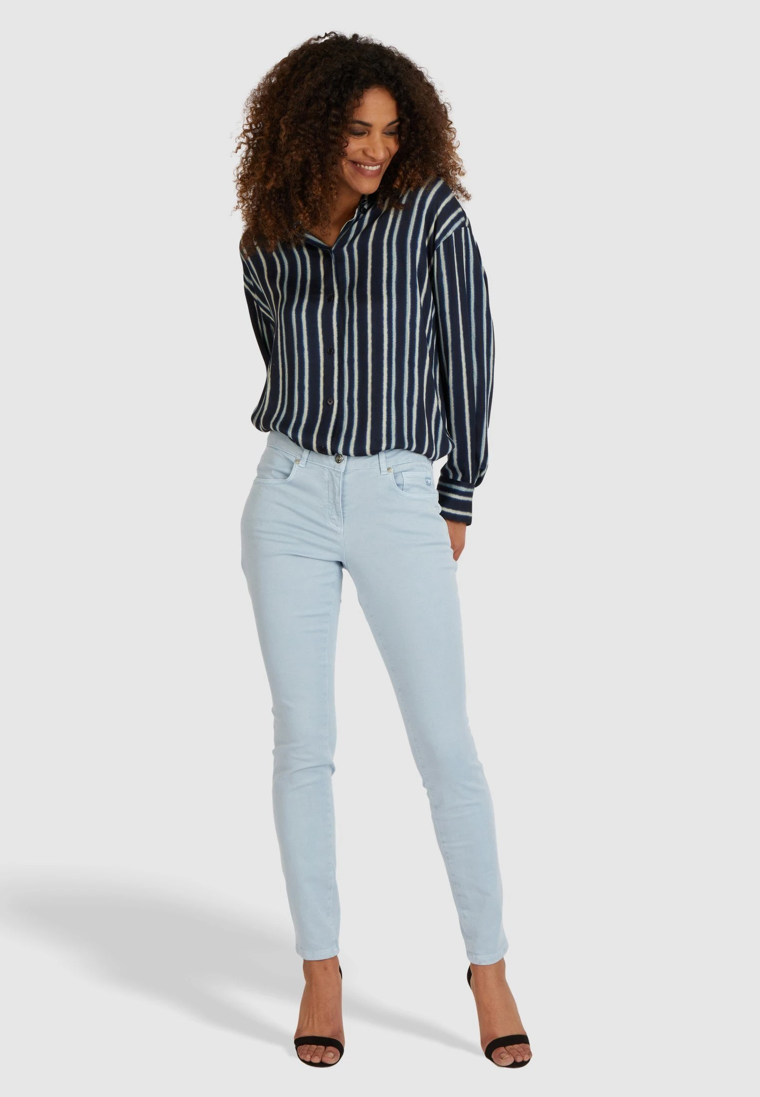 MARC AUREL 5-Pocket-Hose Mit Nachhaltigem Tencelanteil – Bild 3