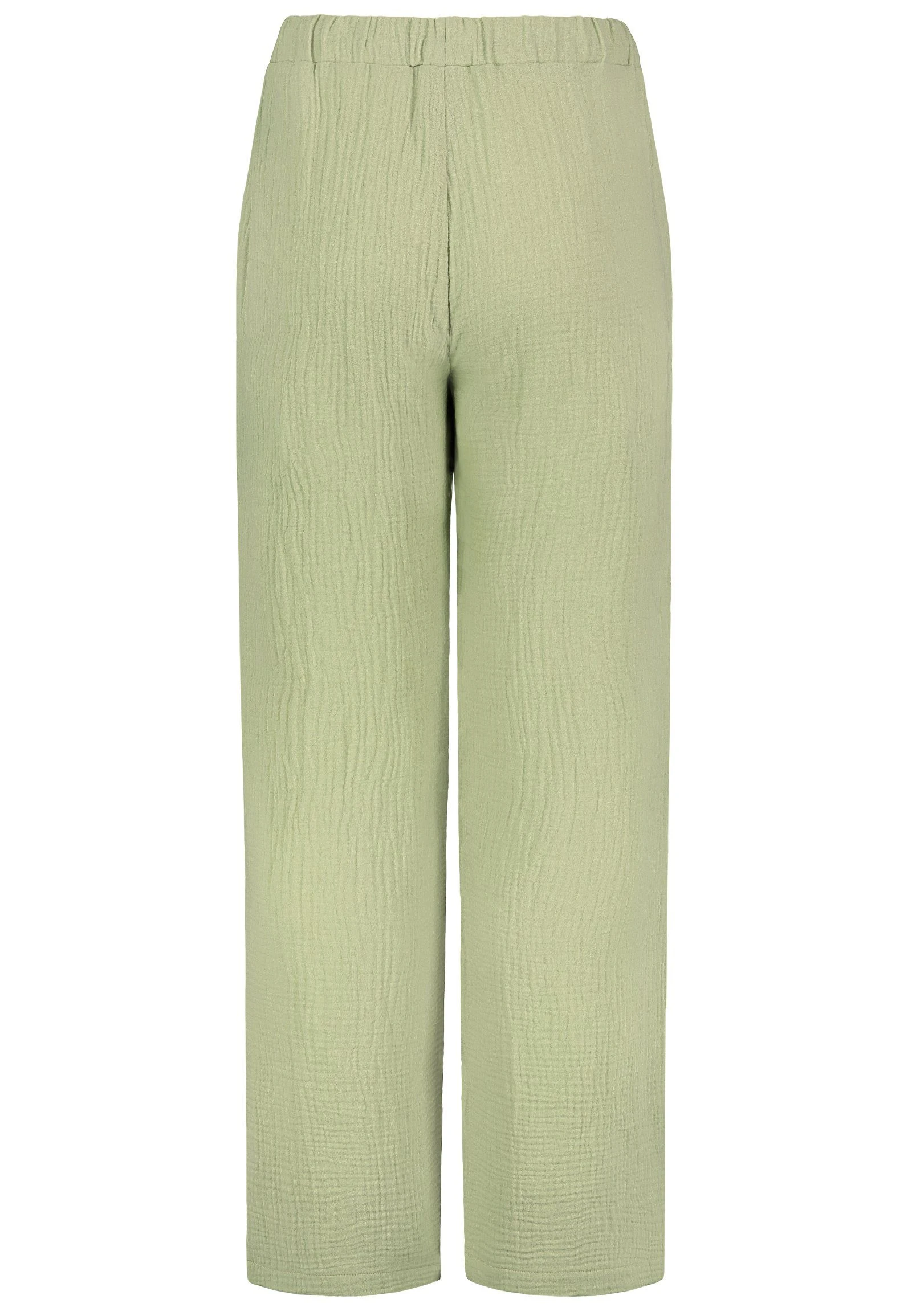 SUBLEVEL Stoffhose Lange Musselin Hose – Bild 2