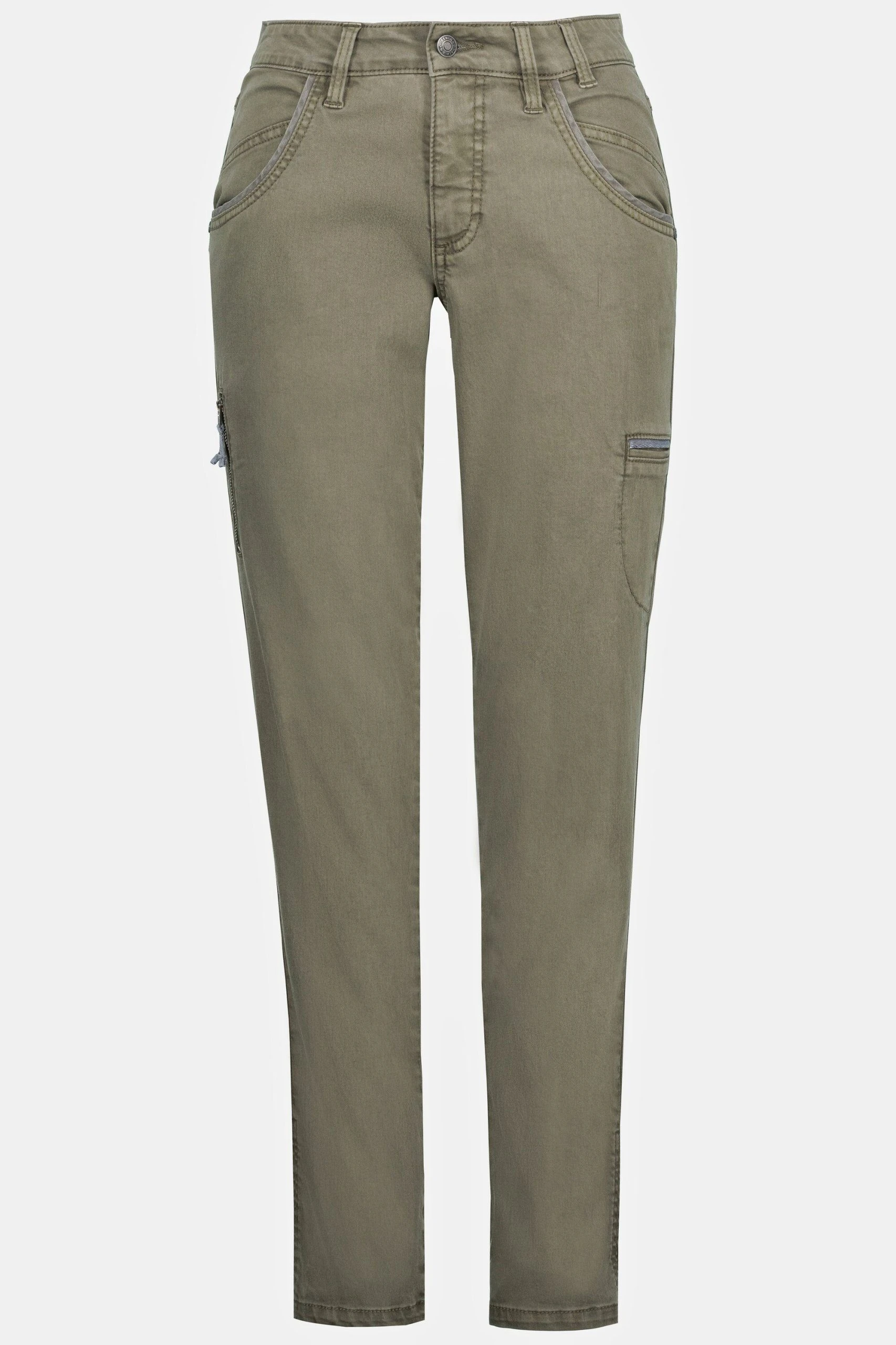 Gina Laura Cargoshorts Repreve® Cargojeans Tina Gerades Bein Recycelt – Bild 3