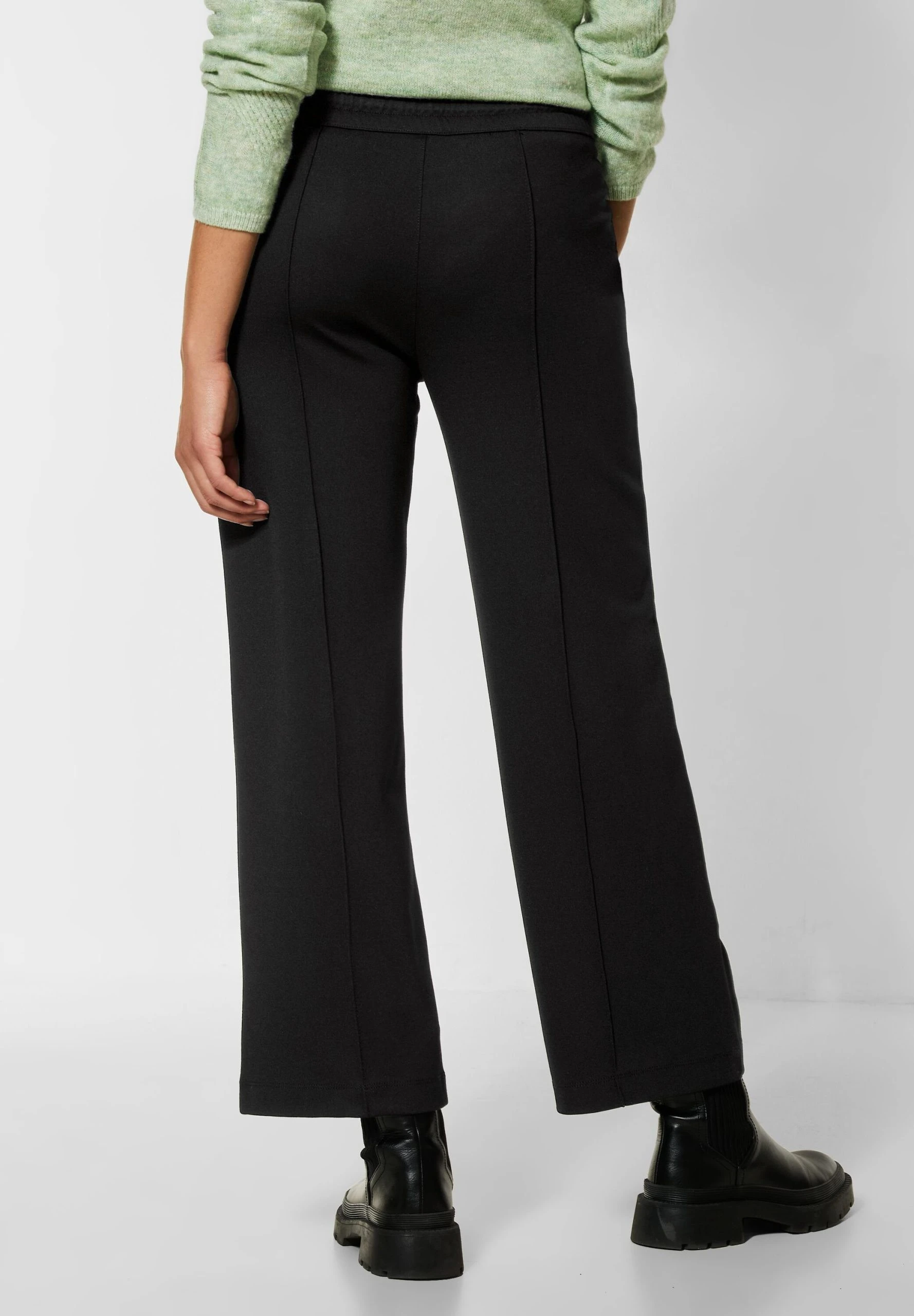 STREET ONE Dehnbund-Hose Elastikbund Mit Tunnelzug – Bild 2