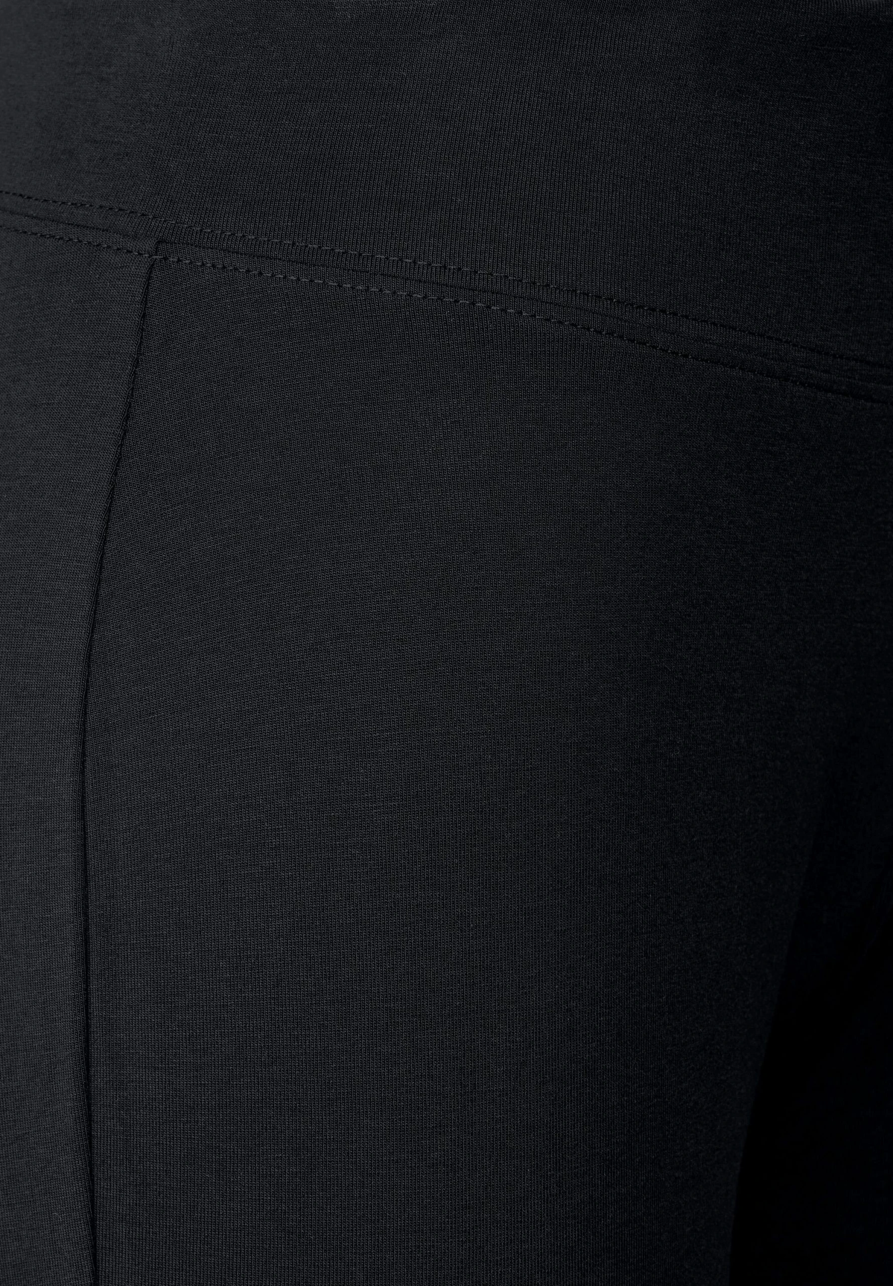 Cecil Leggings Cecil Unifarbende Leggings In Black (1-tlg) Körpernah Geschnitten – Bild 5