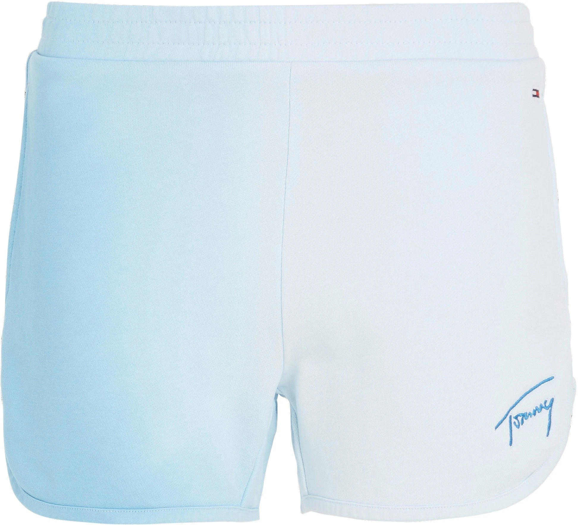 Tommy Jeans Sweatshorts TJW DIP DYE SIGNATURE HWK SHORT Mit Sommerlichem Farbverlauf – Bild 4