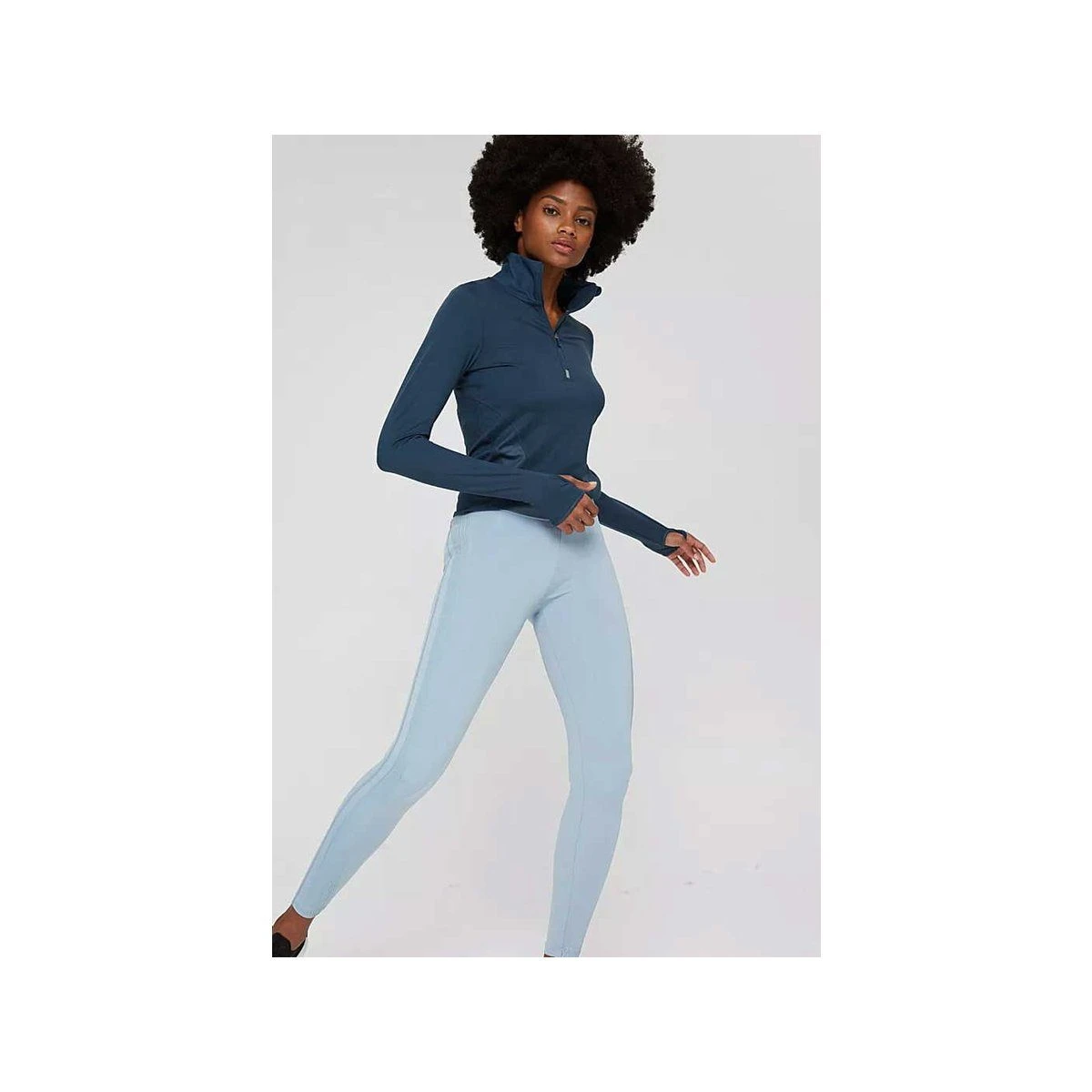 Esprit Leggings Blau Regular (1-tlg) – Bild 2