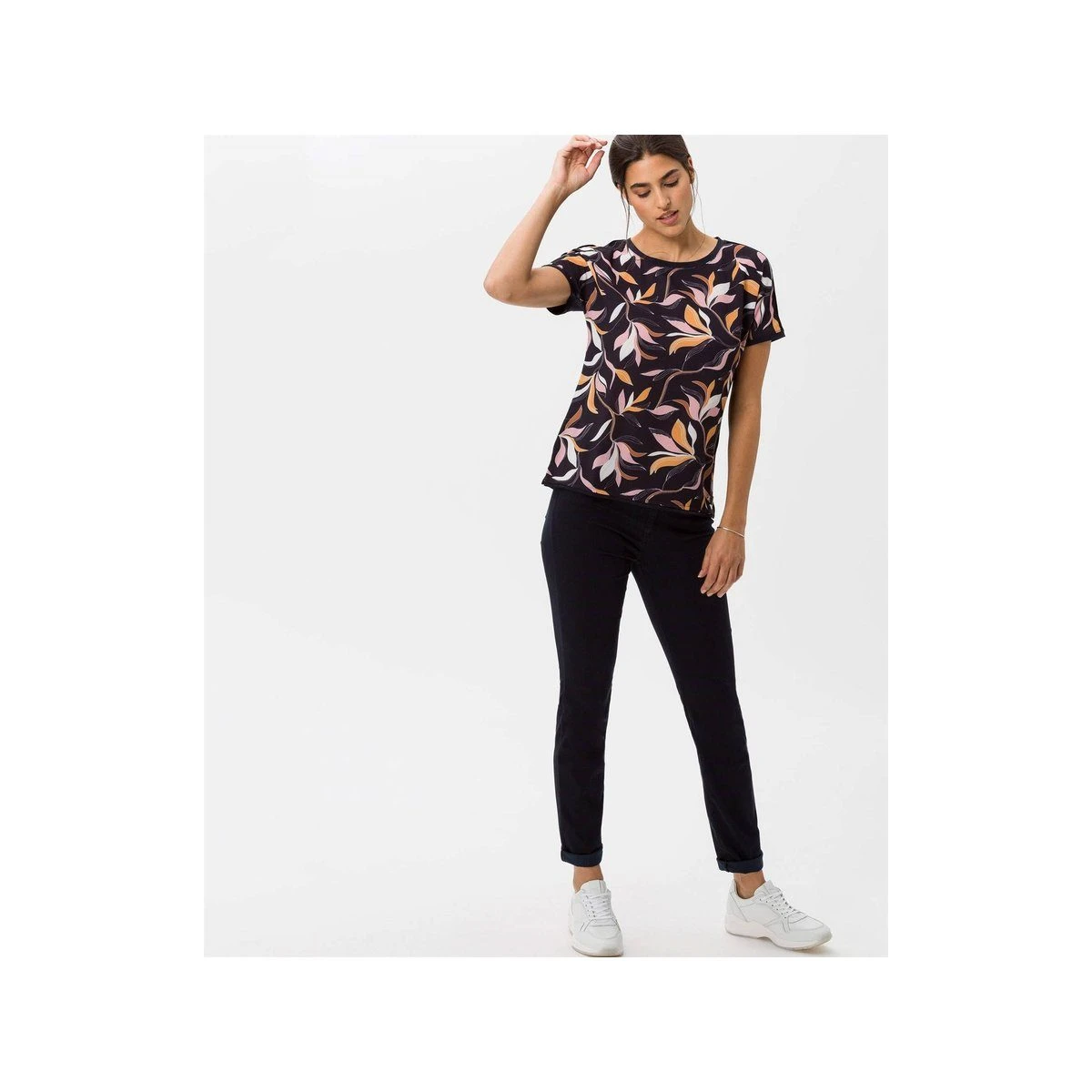 Brax Stoffhose »marineblau Regular« (1-tlg) – Bild 3