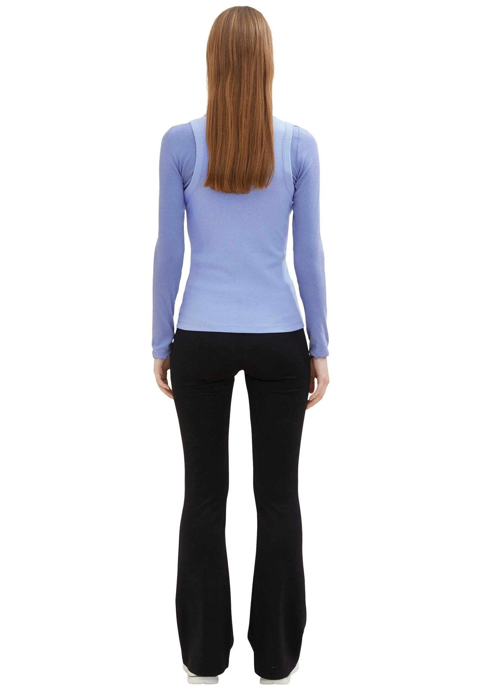 TOM TAILOR Denim Leggings In Figurbetonter Form Mit Ausgestelltem Saum – Bild 3