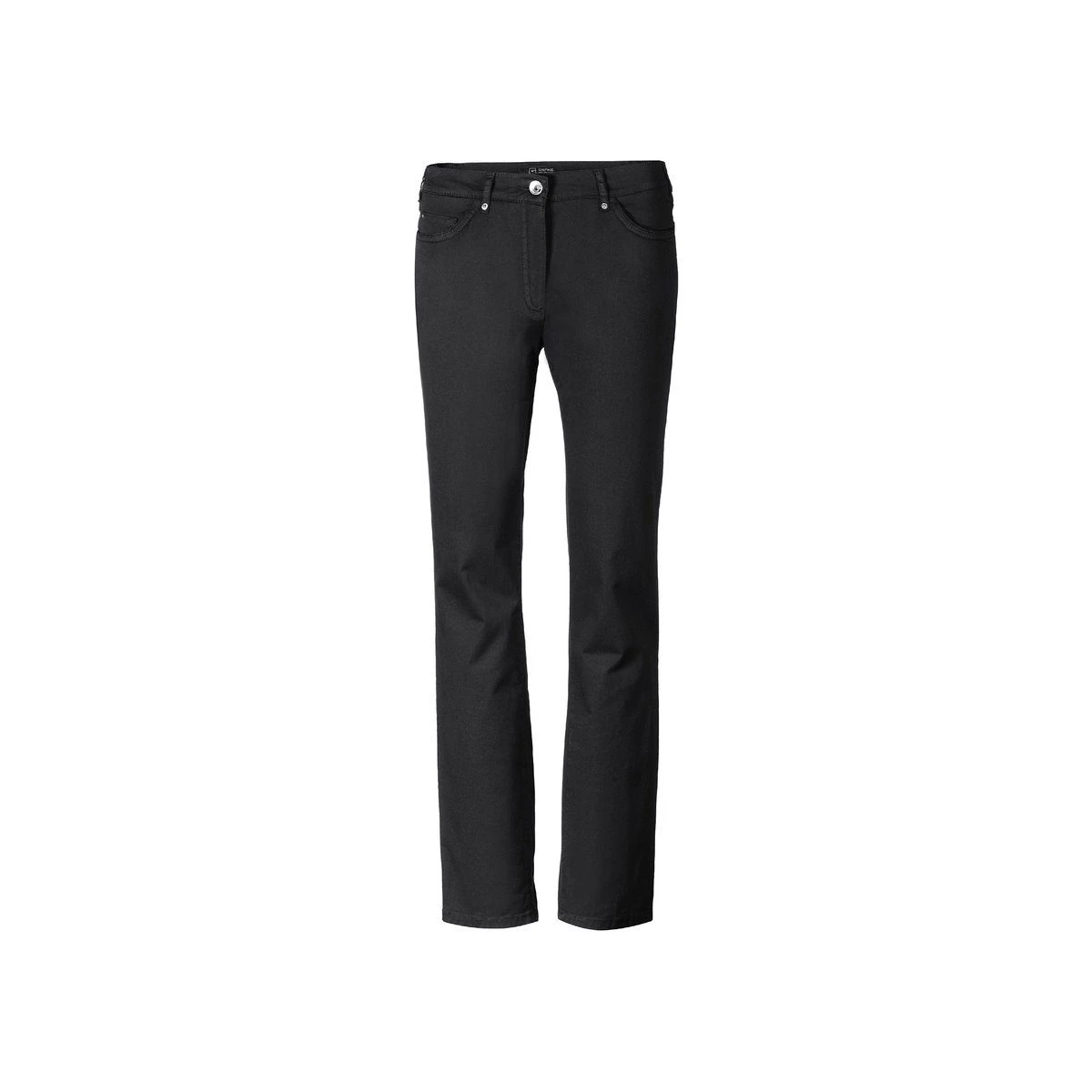 GERKE MY PANTS Stoffhose »schwarz Regular« (1-tlg)