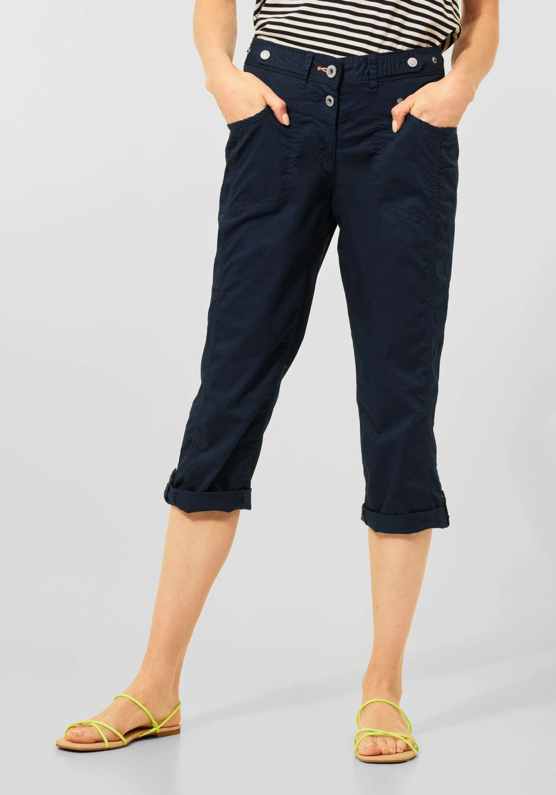 Cecil 3/4-Hose »New York« Mit Turn-Up Funktion