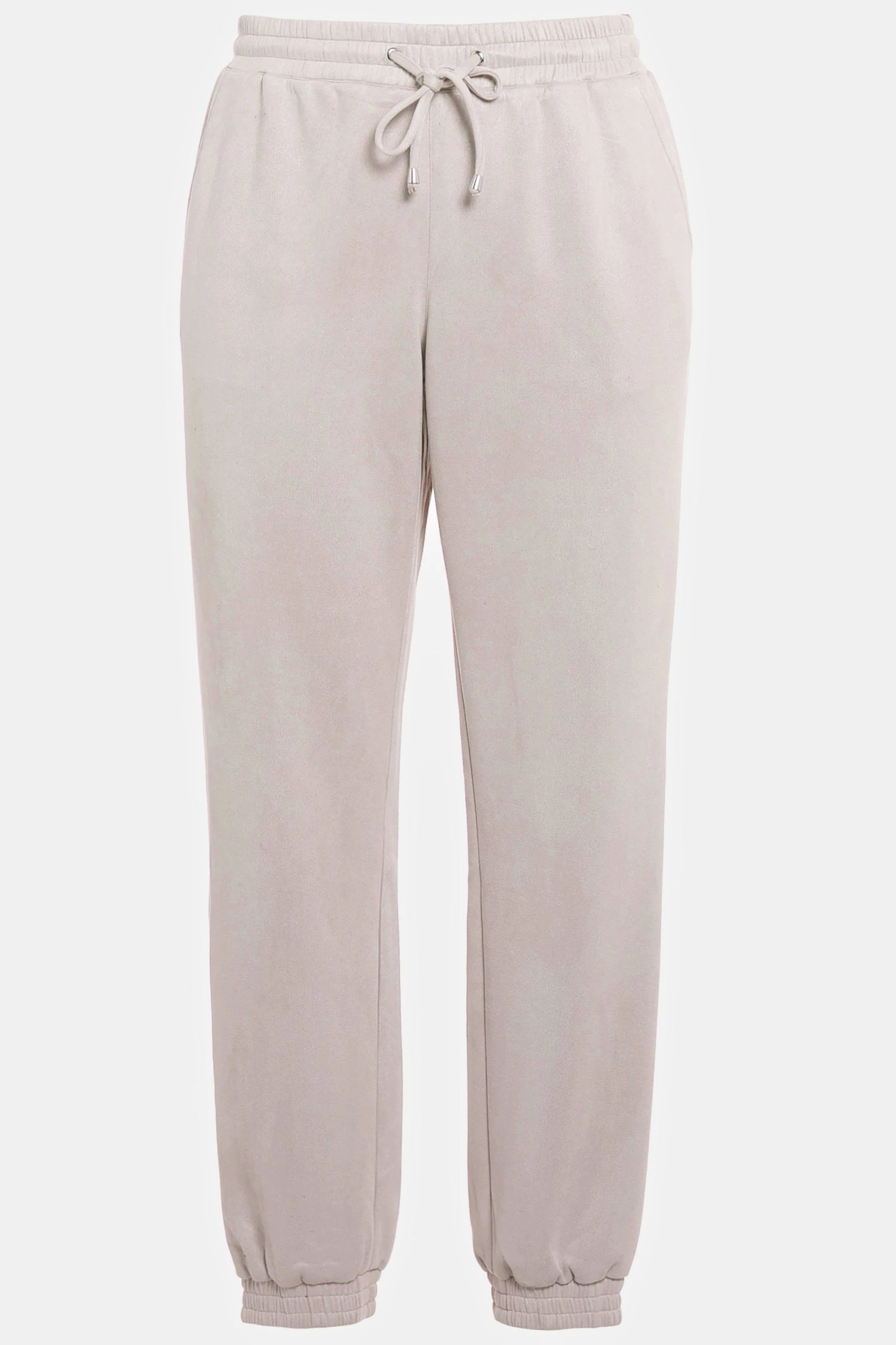 Studio Untold Funktionshose »Joggpants Loose Fit Veloursleder-Optik Elastikbund« – Bild 2