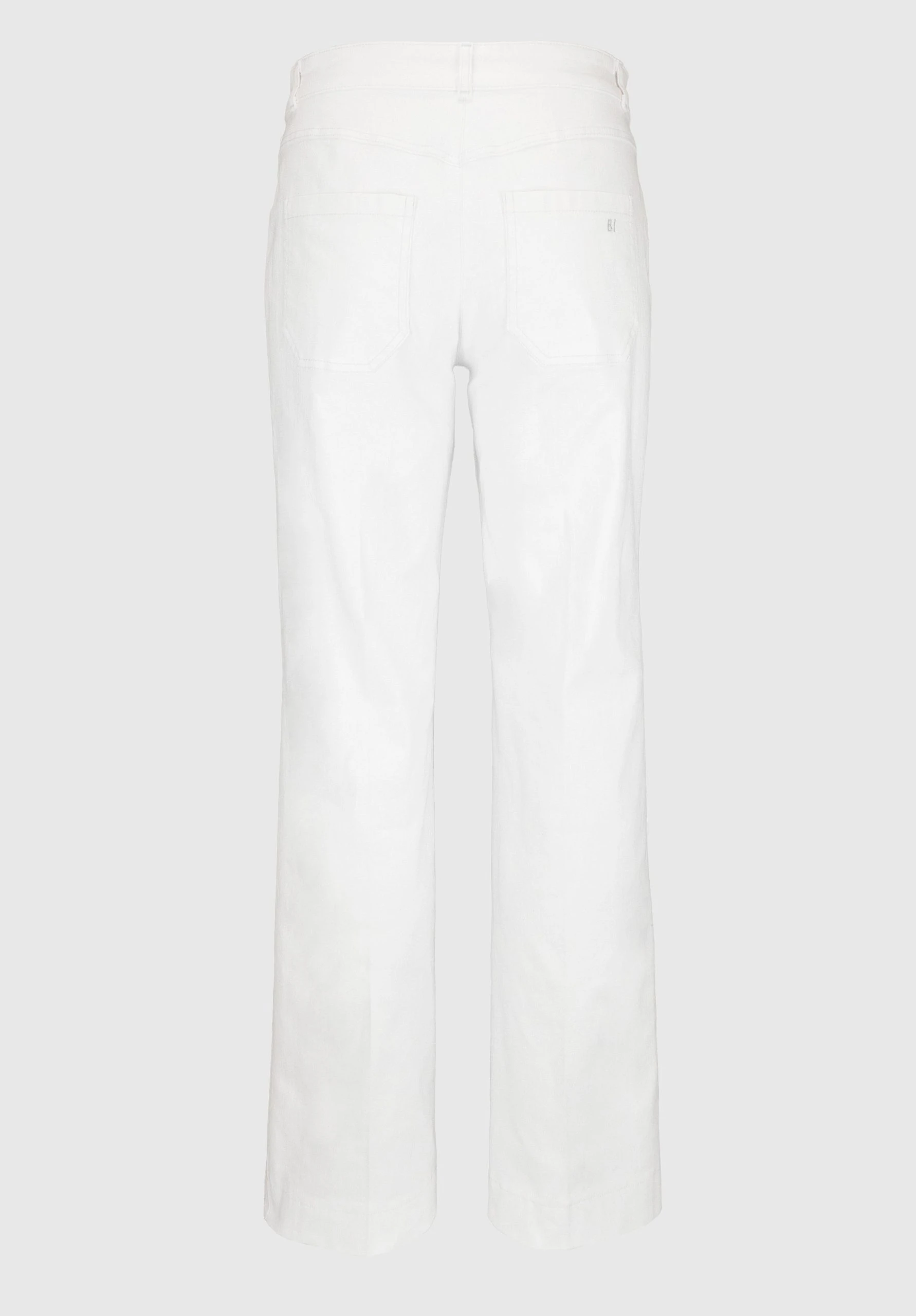 Bianca Stretch-Hose »MELBOURNE« Mit Angesagtem, Weiten Bein Und Vielen Details – Bild 5