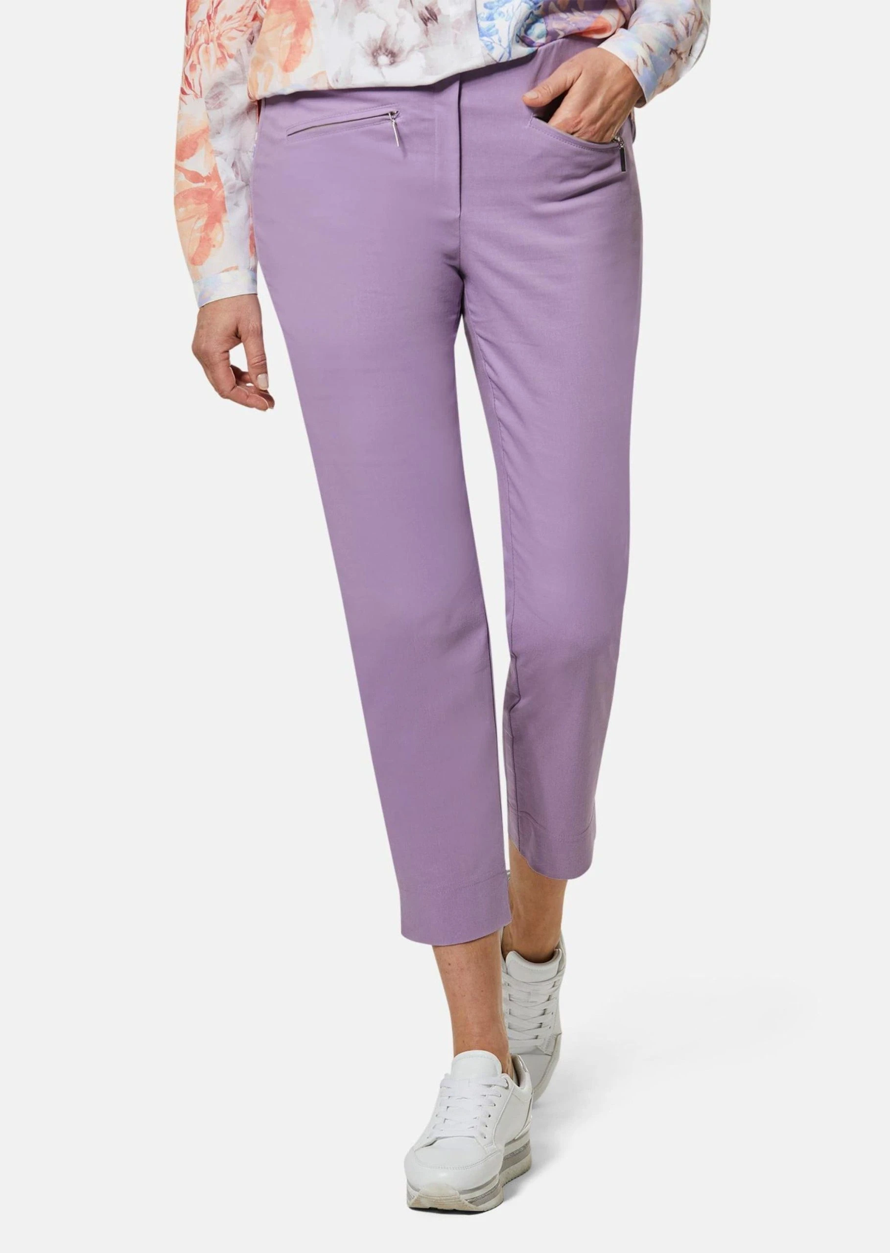 GOLDNER 7/8-Caprijeans »Kurzgröße: 7/8-Super-Stretch-Schlupfhose Louisa« Ohne