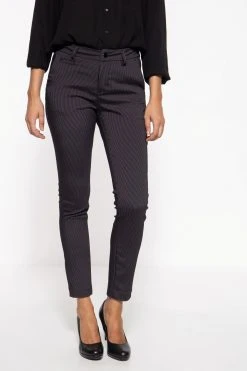 ATT Jeans Stoffhose »Ruby« Mit Eleganten Längsstreifen