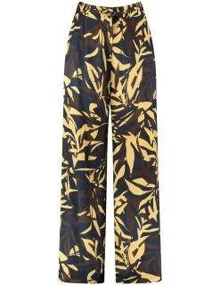 GERRY WEBER Stoffhose Floral Gemusterte Hose