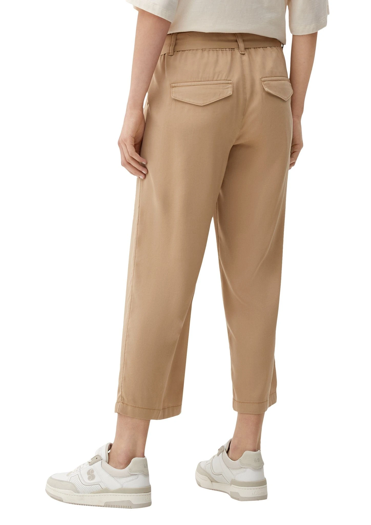 S.Oliver 3/4-Hose »Regular: Hose Aus Lyocellmix« (1-tlg) Gummizug – Bild 8