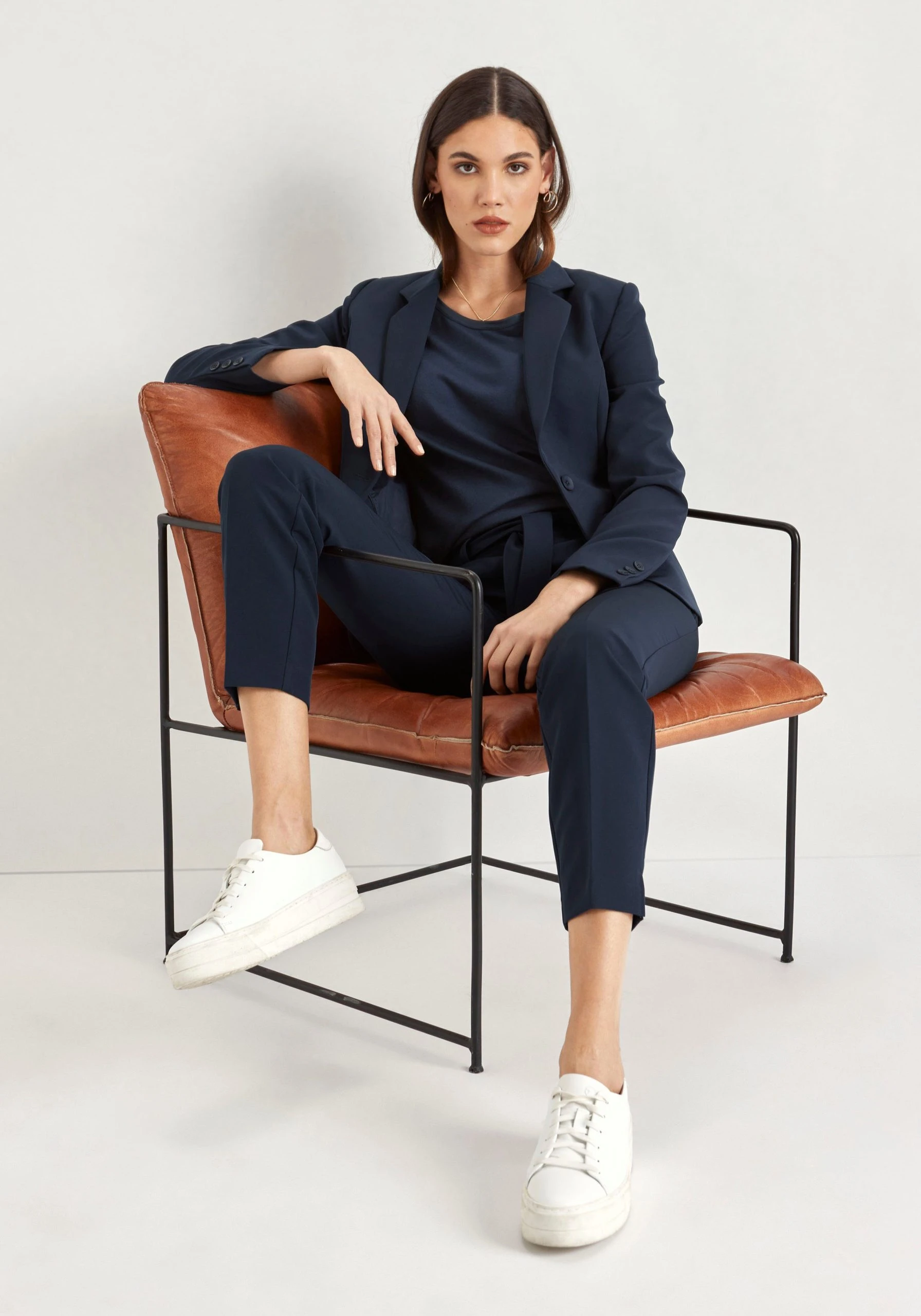 HECHTER PARIS Anzughose (Set, 2-tlg., Mit Bindegürtel) Mit Bindegürtel - NEUE KOLLEKTION – Bild 10