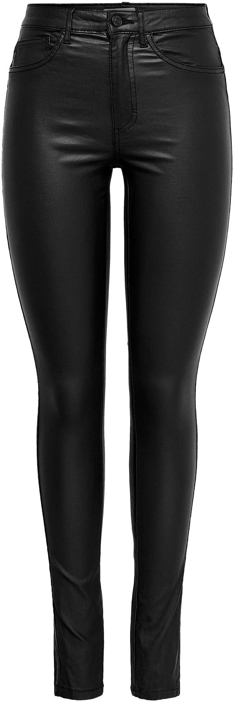 Only Lederimitathose »ONLROYAL HW SK ROCK COATED« – Bild 5